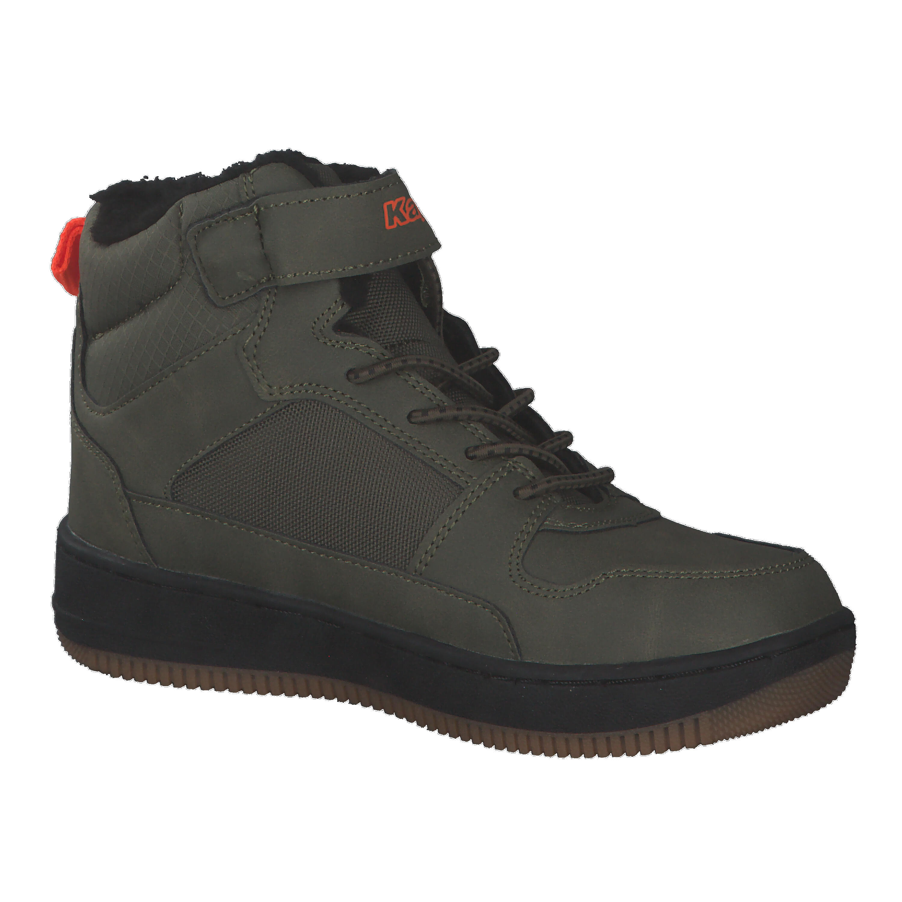 Kappa Unisex Kinder Sneaker Winterschuh gefüttert Stylecode 260991K 3111 grün 8/15