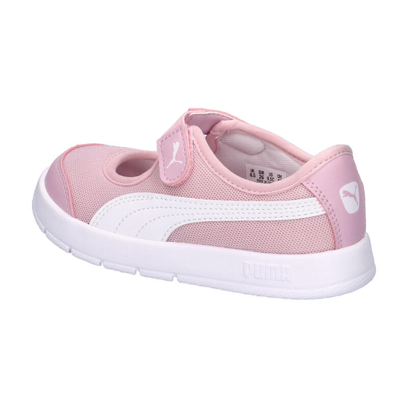 Pantofi sport copii Puma Courtflex V3 Lina V Inf, Roz