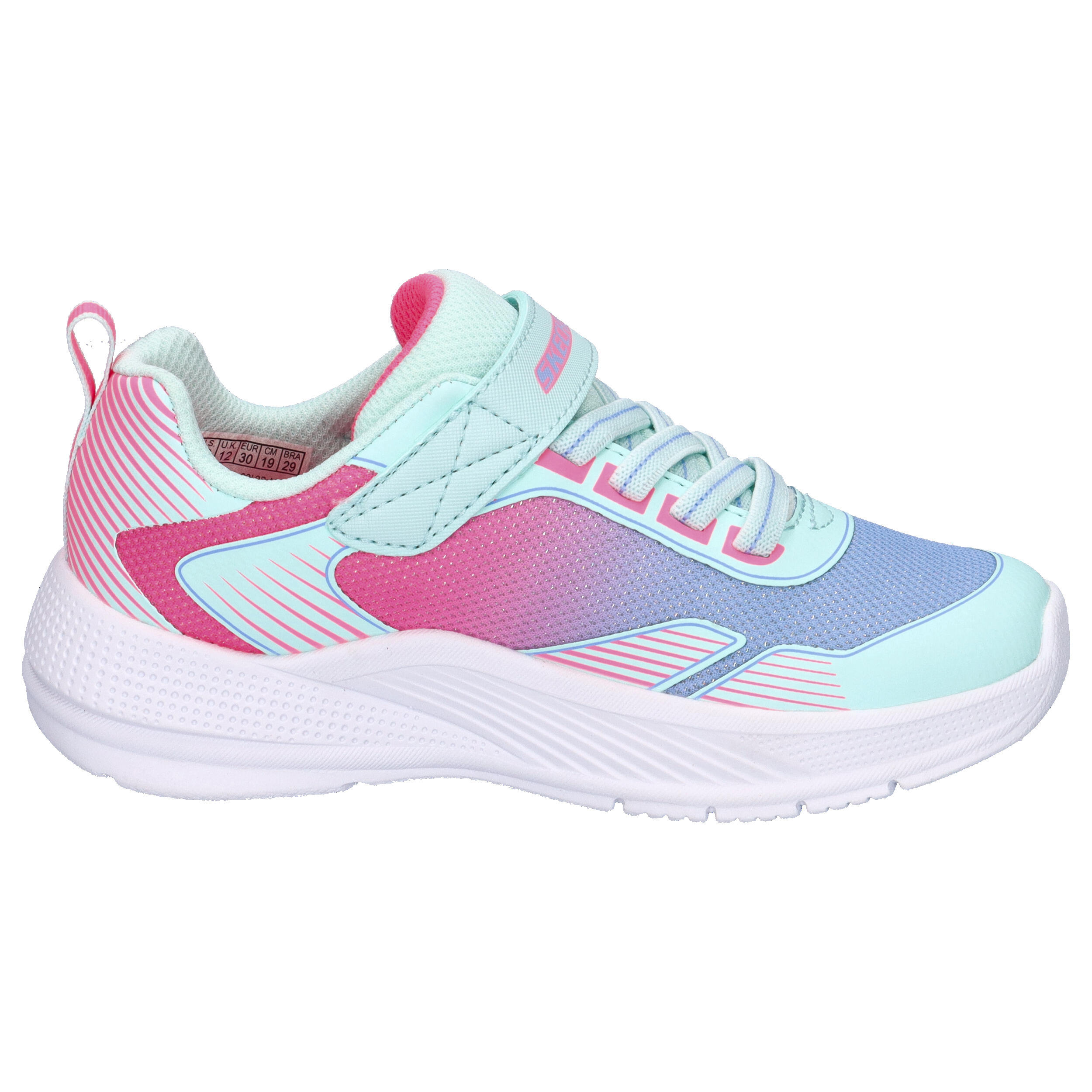 Buty SKECHERS MICROSPEC ADVANCE OASIS POINT Niebieski 7/15