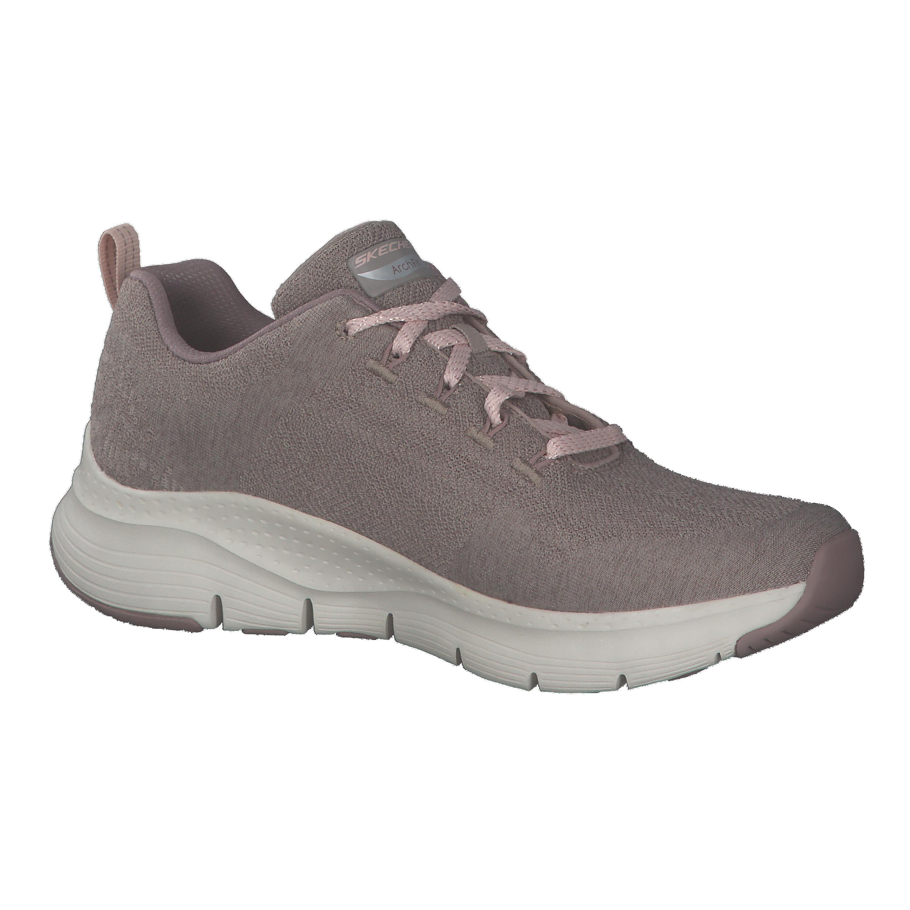 Sapatilhas Mulher Skechers Arch Fit Comfy Wave Bege 8/15