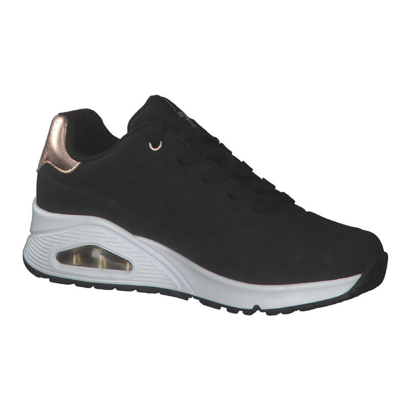Baskets Femme Baskets Skechers UNO - GOLDEN AIR Noir Noir Skechers