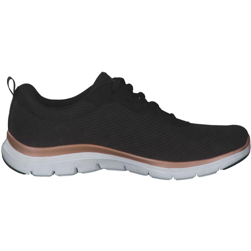 Baskets Femme Baskets Skechers FLEX APPEAL 4.0BRILLIANT Noir Noir Skechers