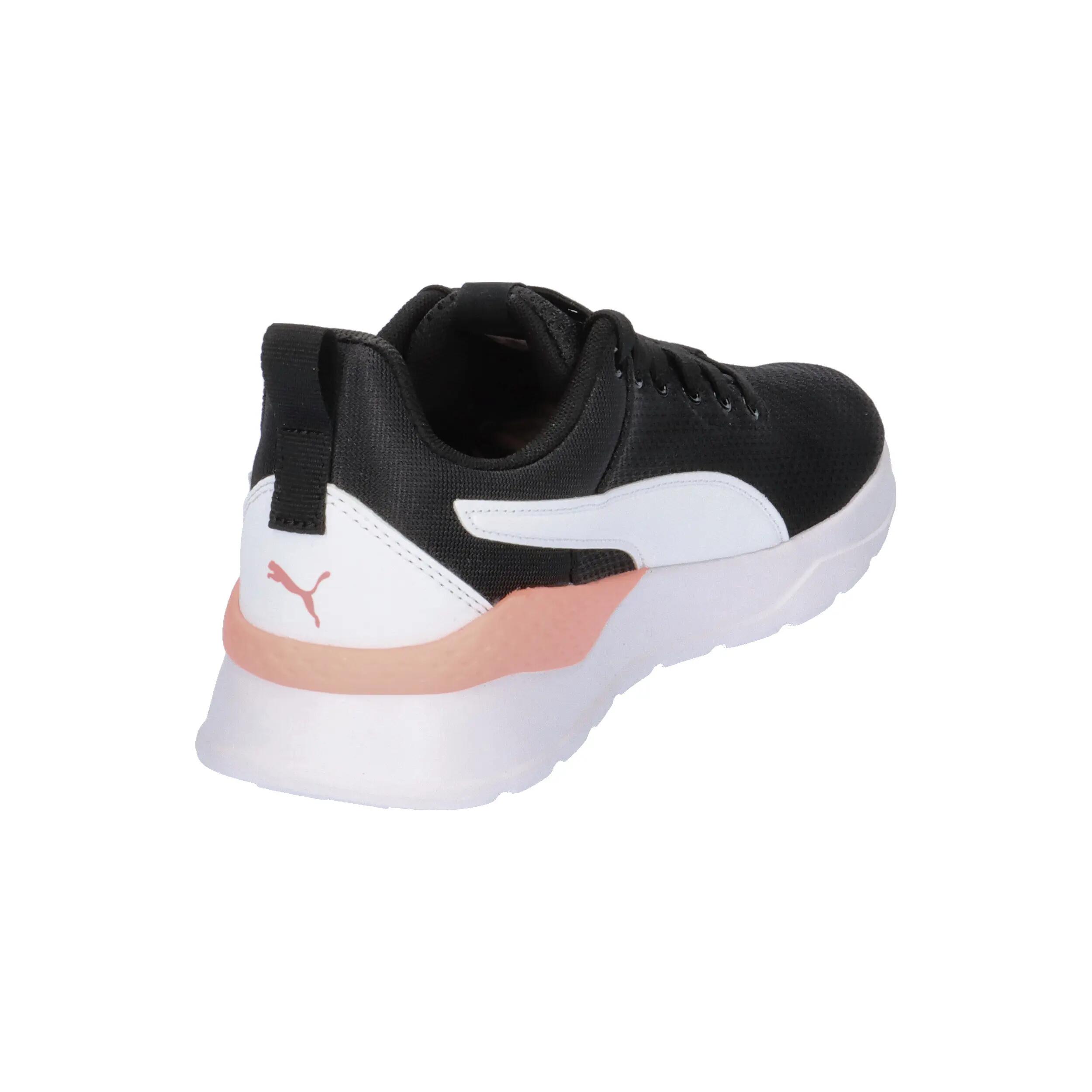 Anzarun Lite Sneakers Erwachsene PUMA Black White Peach Smoothie Pink 14/15