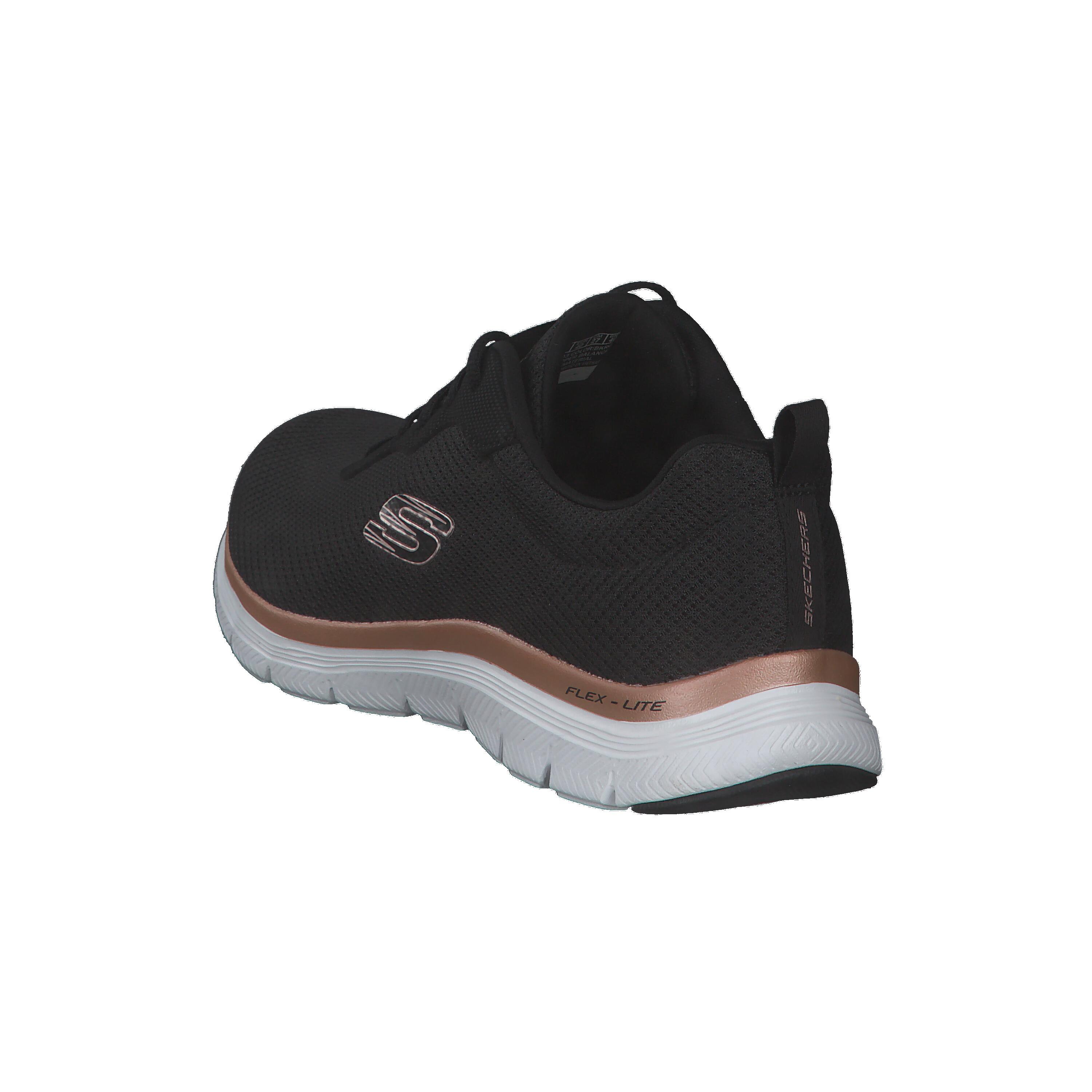 Baskets Femme Baskets Skechers FLEX APPEAL 4.0BRILLIANT Noir Noir Skechers 12/15