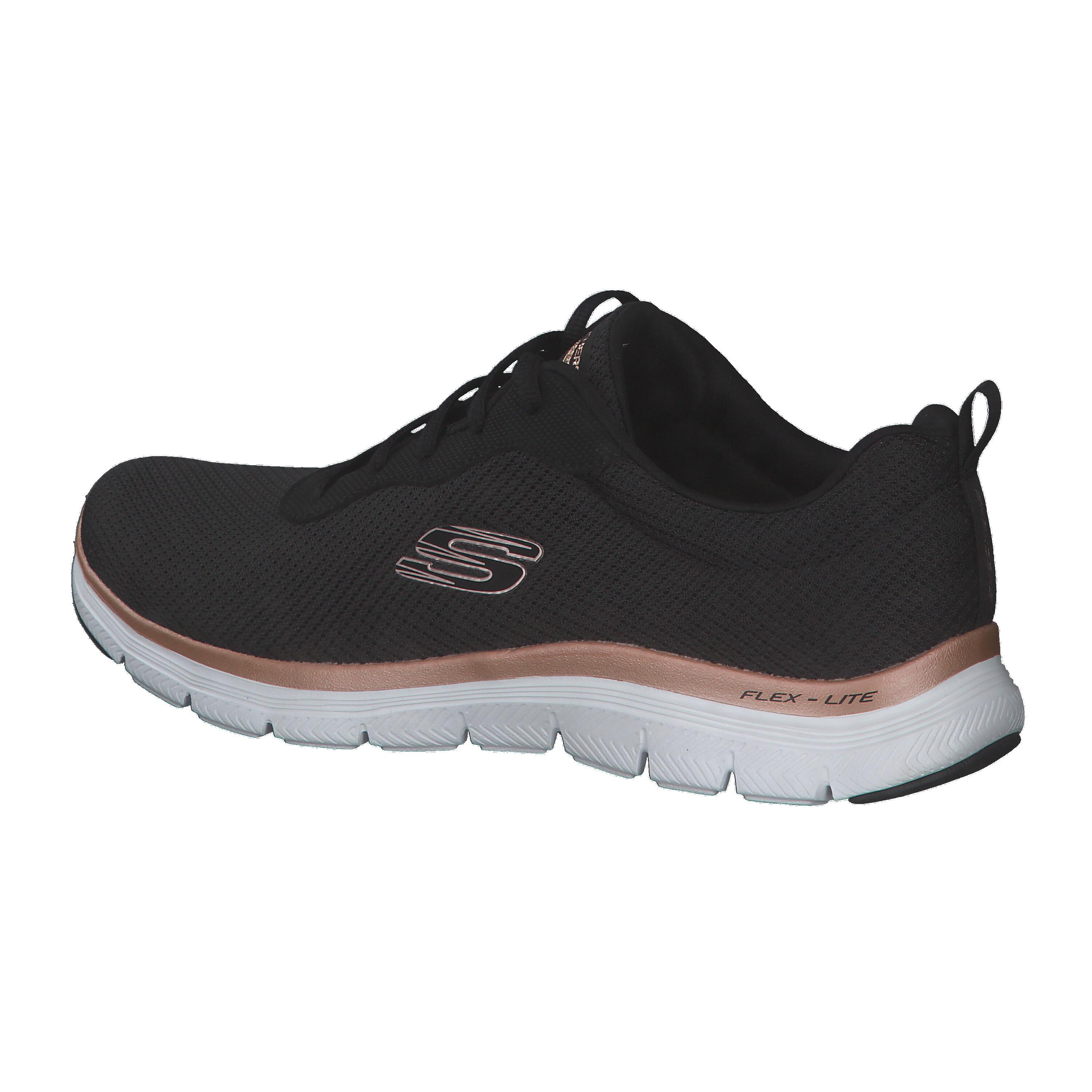 Baskets Femme Baskets Skechers FLEX APPEAL 4.0BRILLIANT Noir Noir Skechers 11/15