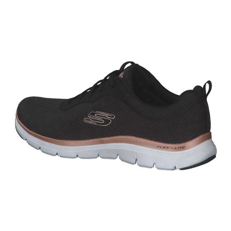 Baskets Femme Baskets Skechers FLEX APPEAL 4.0BRILLIANT Noir Noir Skechers
