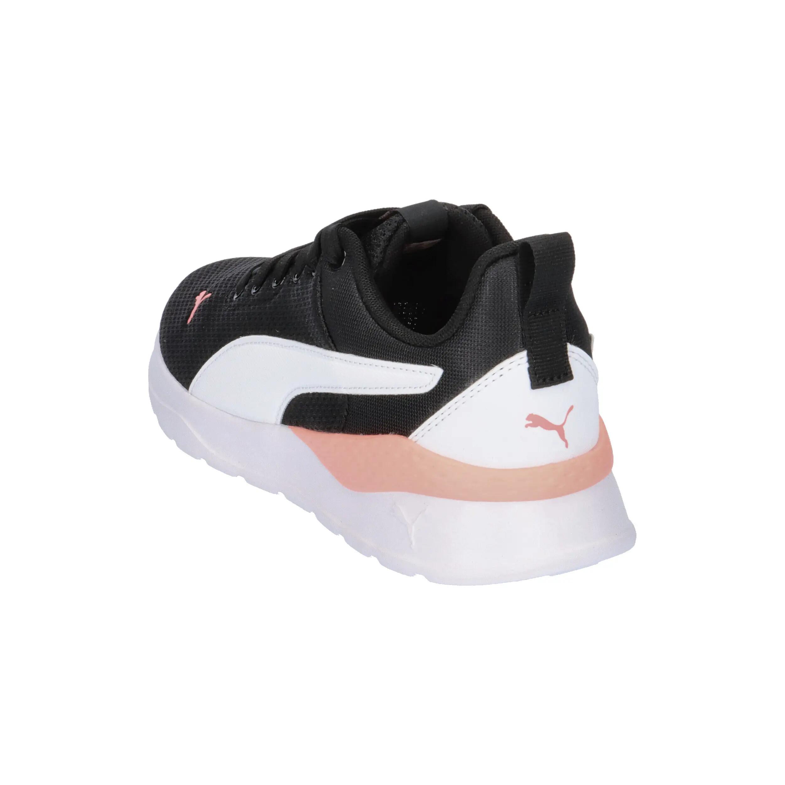 Anzarun Lite Sneakers Erwachsene PUMA Black White Peach Smoothie Pink 12/15