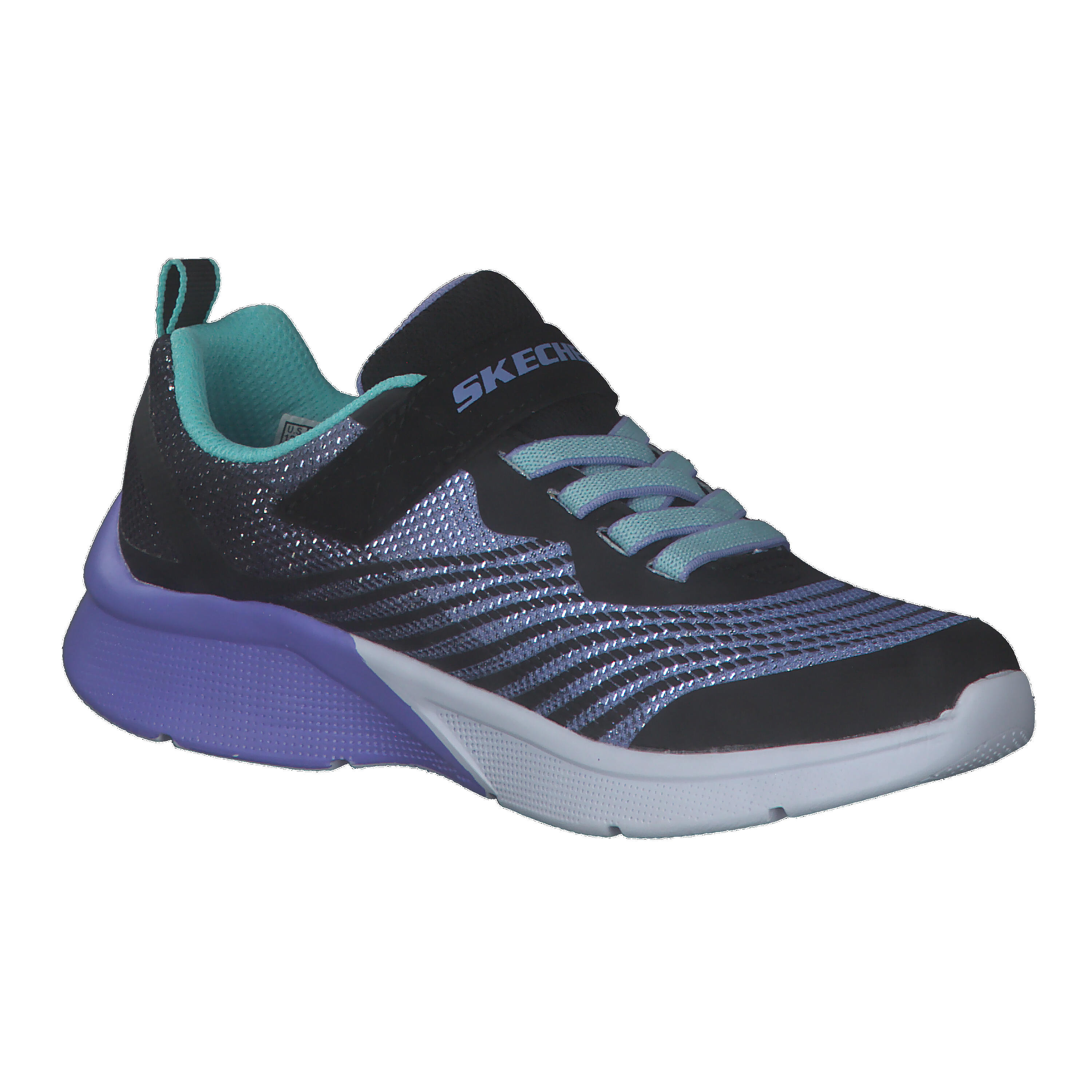 Kinder MICROSPEC REJOICE RACER Sneakers Schwarz 8/15