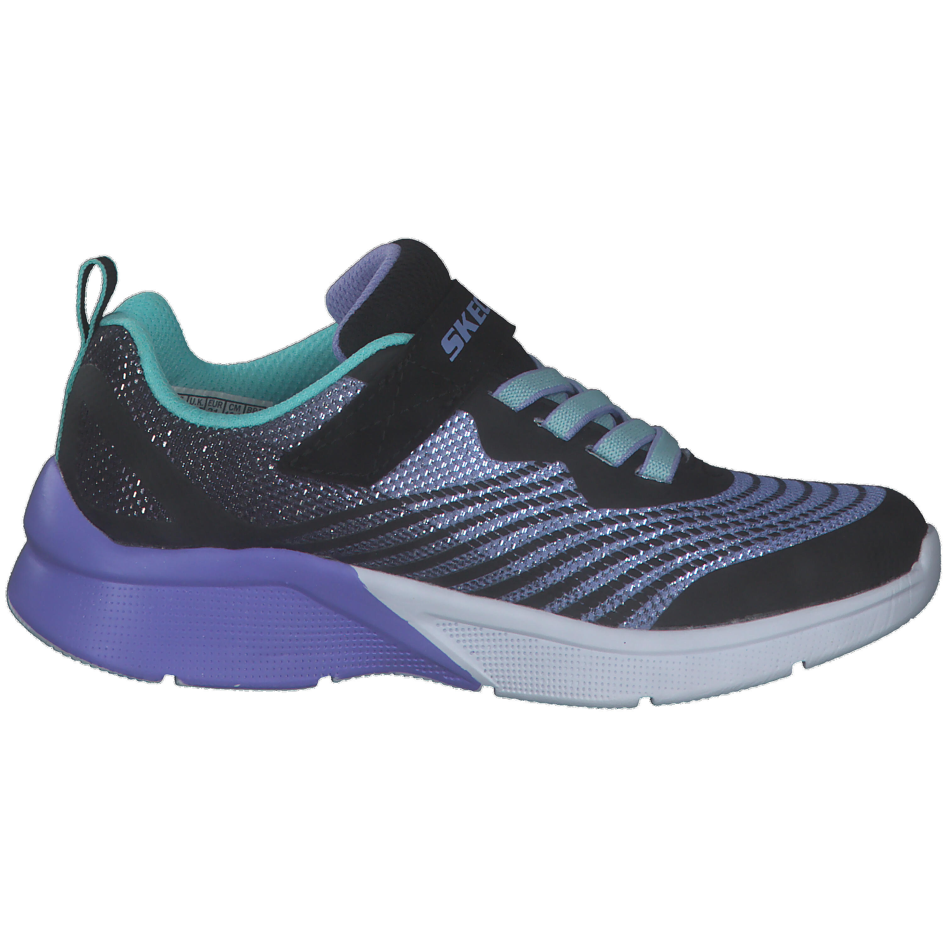 Kinder MICROSPEC REJOICE RACER Sneakers Schwarz 7/15