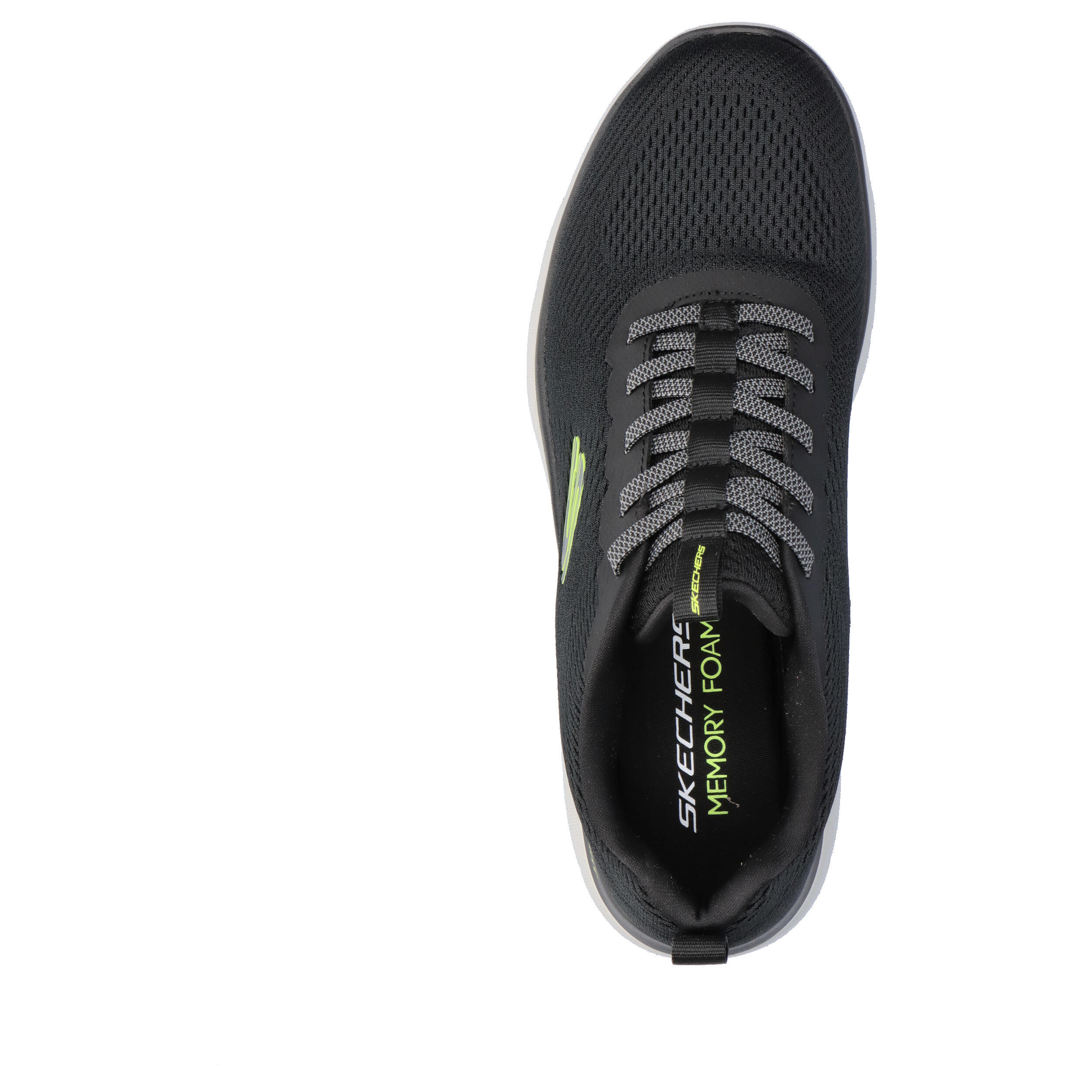 Skechers Herren Summits Eckler Slip-ins Sneaker 232963 BKLM Black/Lime 5/15
