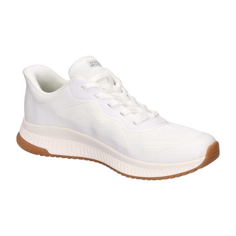 Pantofi sport femei Skechers Bobs Squad 4 - Stapl, Alb