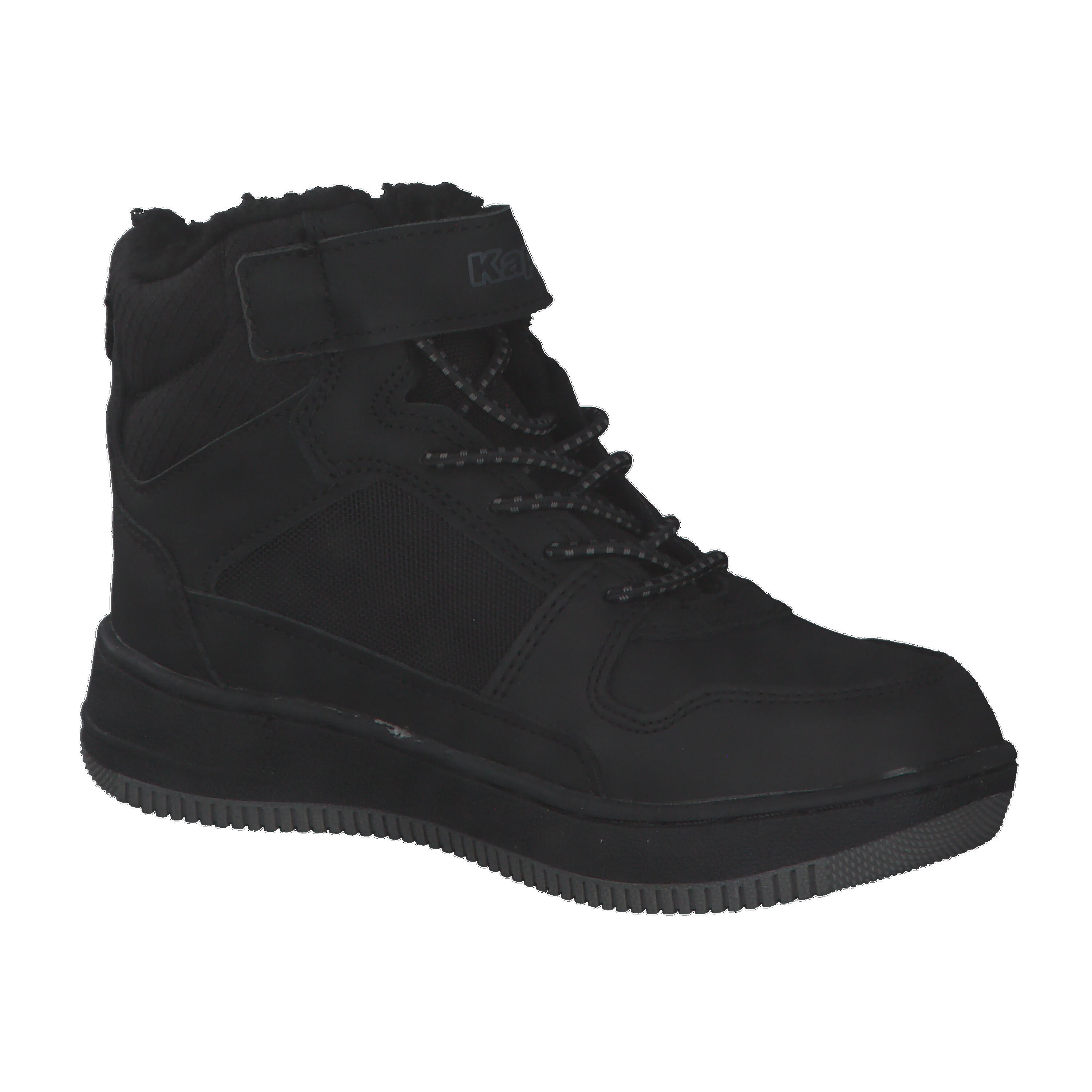 Kappa Unisex Kinder Sneaker Winterschuh gefüttert Stylecode 260991K 1111 schwarz 8/15