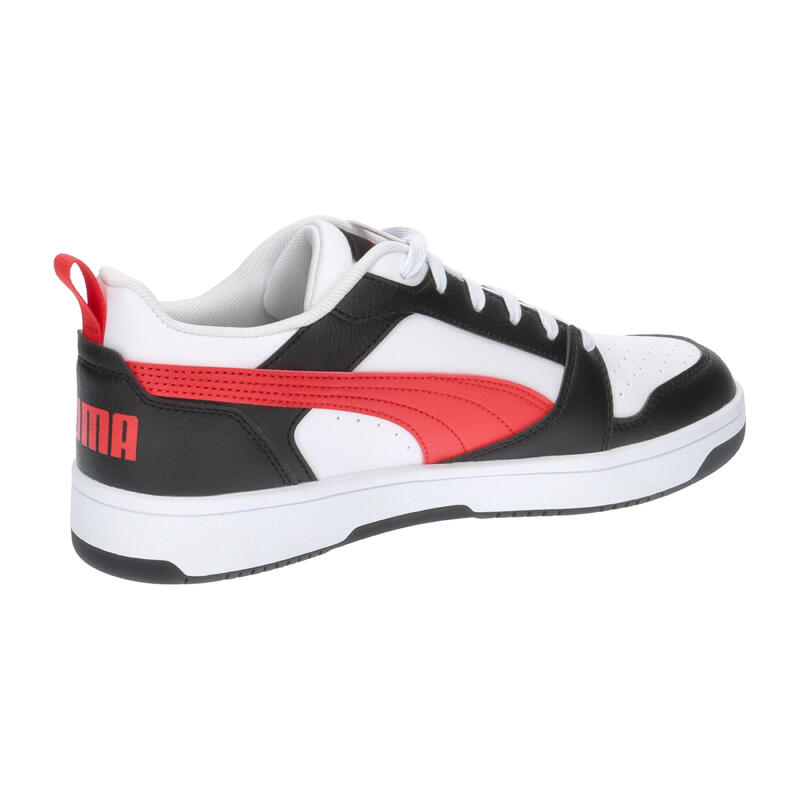 Încălțăminte mers bărbați design sportiv Rebound V6 Low, negru PUMA