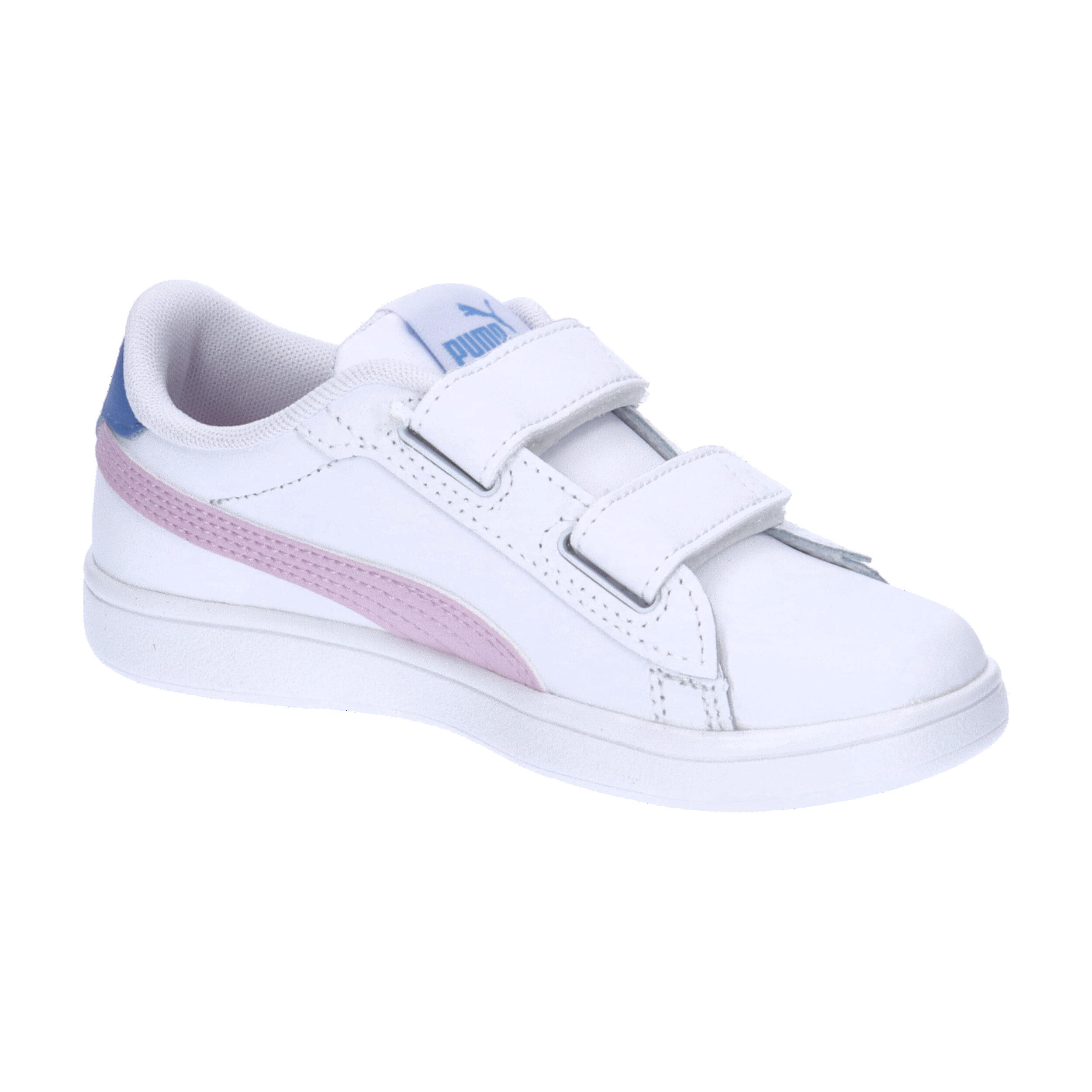 Smash 3.0 Leather Sneakers Jugendliche PUMA White Grape Mist Blue Skies Purple 8/15