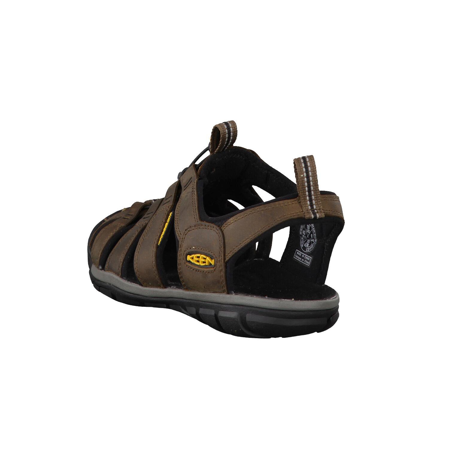 Uomo CLEARWATER CNX LEATHER M Sandalo Terra Scura/Nero 12/15