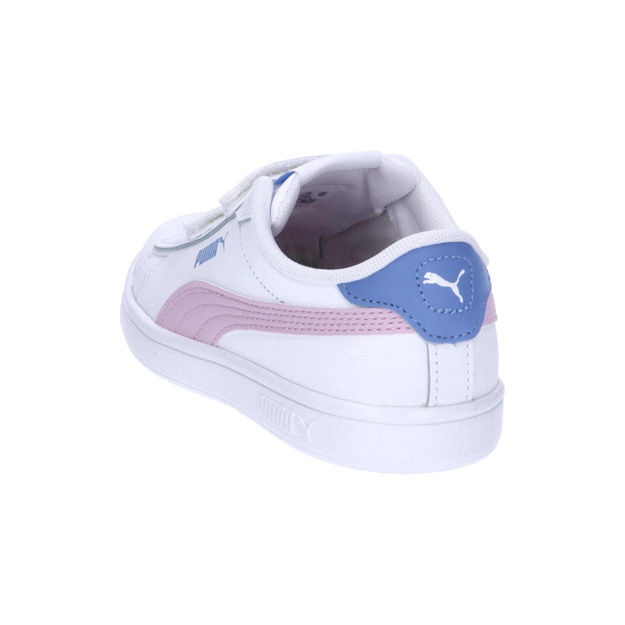 Smash 3.0 Leather Sneakers Jugendliche PUMA White Grape Mist Blue Skies Purple 12/15