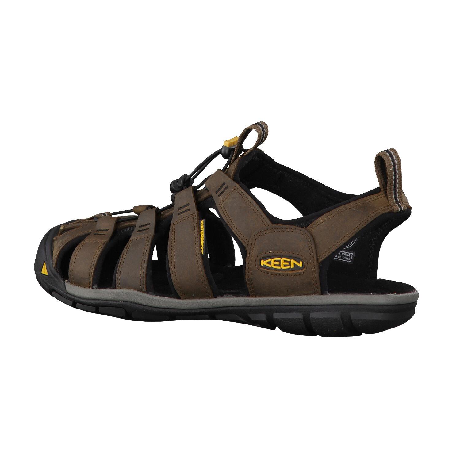 Uomo CLEARWATER CNX LEATHER M Sandalo Terra Scura/Nero 11/15