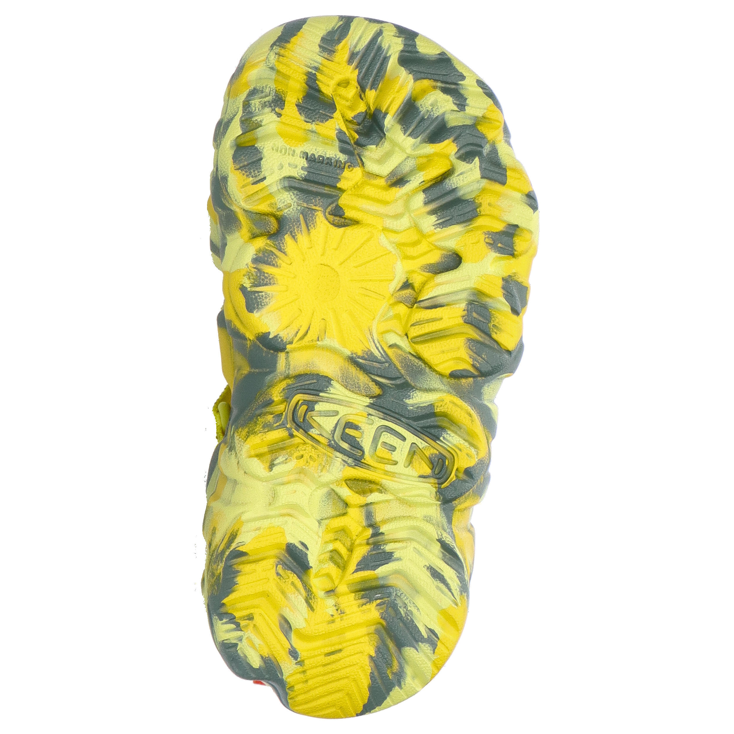 Zapatillas Keen Jr Hyperport H2 Niño Onagra/Acero Gris Amarillo 6/15