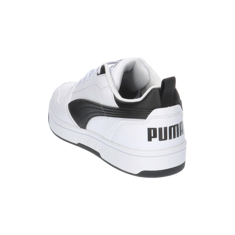 Încălțăminte mers bărbați design sportiv Rebound V6 Low, negru PUMA