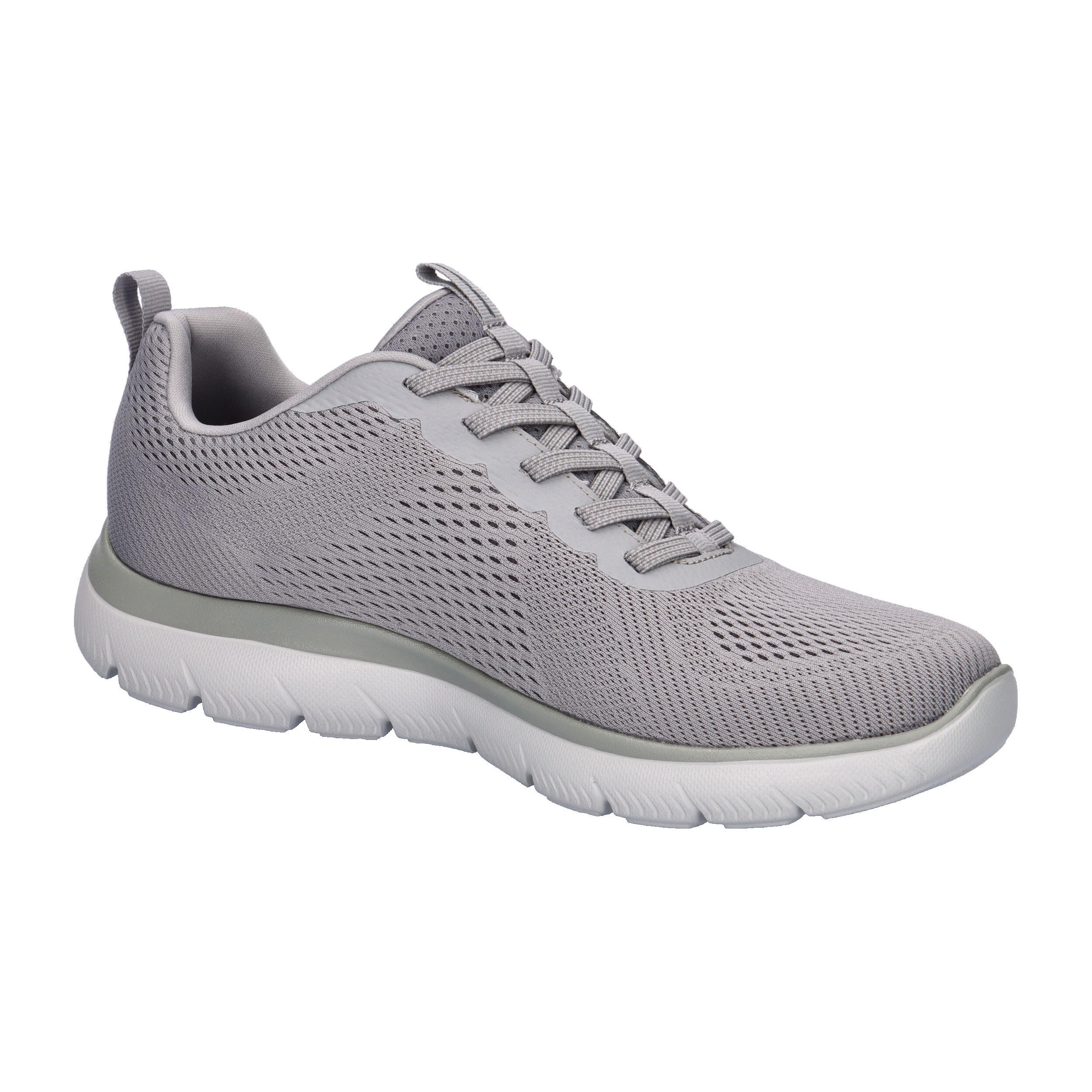 Skechers Herren Summits Eckler Slip-ins Sneaker 232963 GYNV Gray/Blau 8/15
