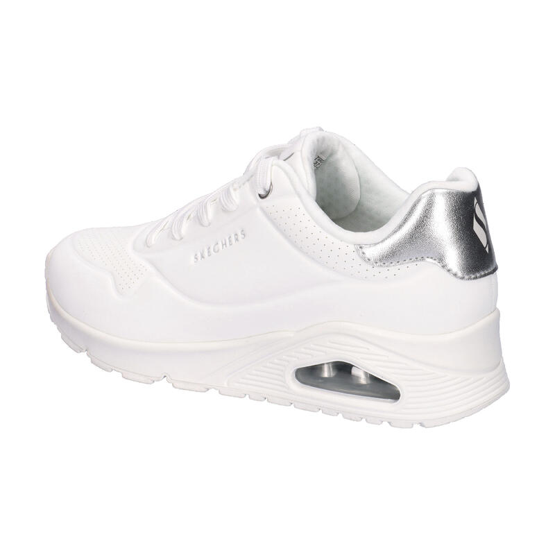 Pantofi sport femei Skechers Uno - Golden Air, Alb