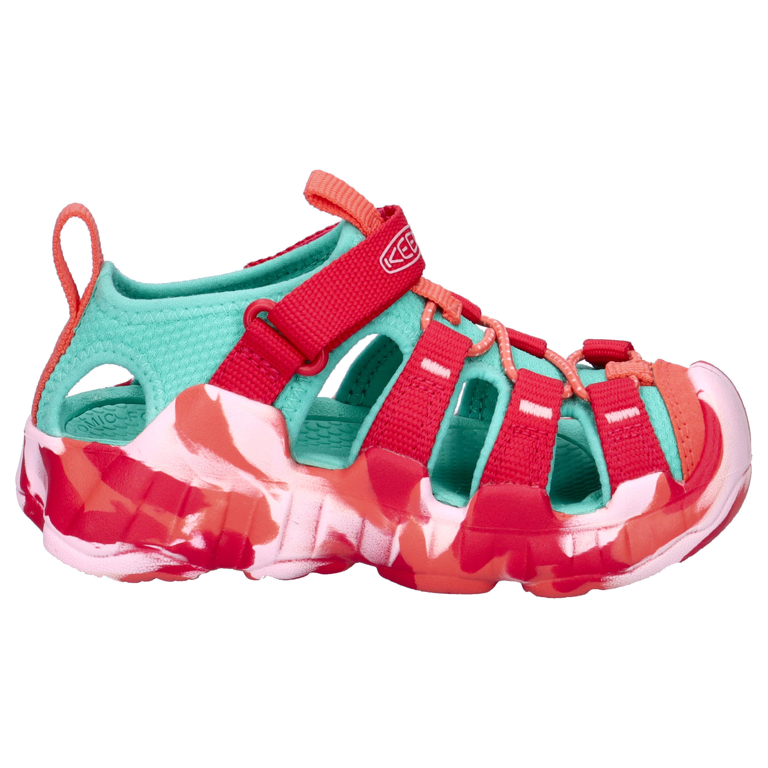 Keen Jr Hyperport H2 Raspberry/pool Blue Kids' Shoes 7/15