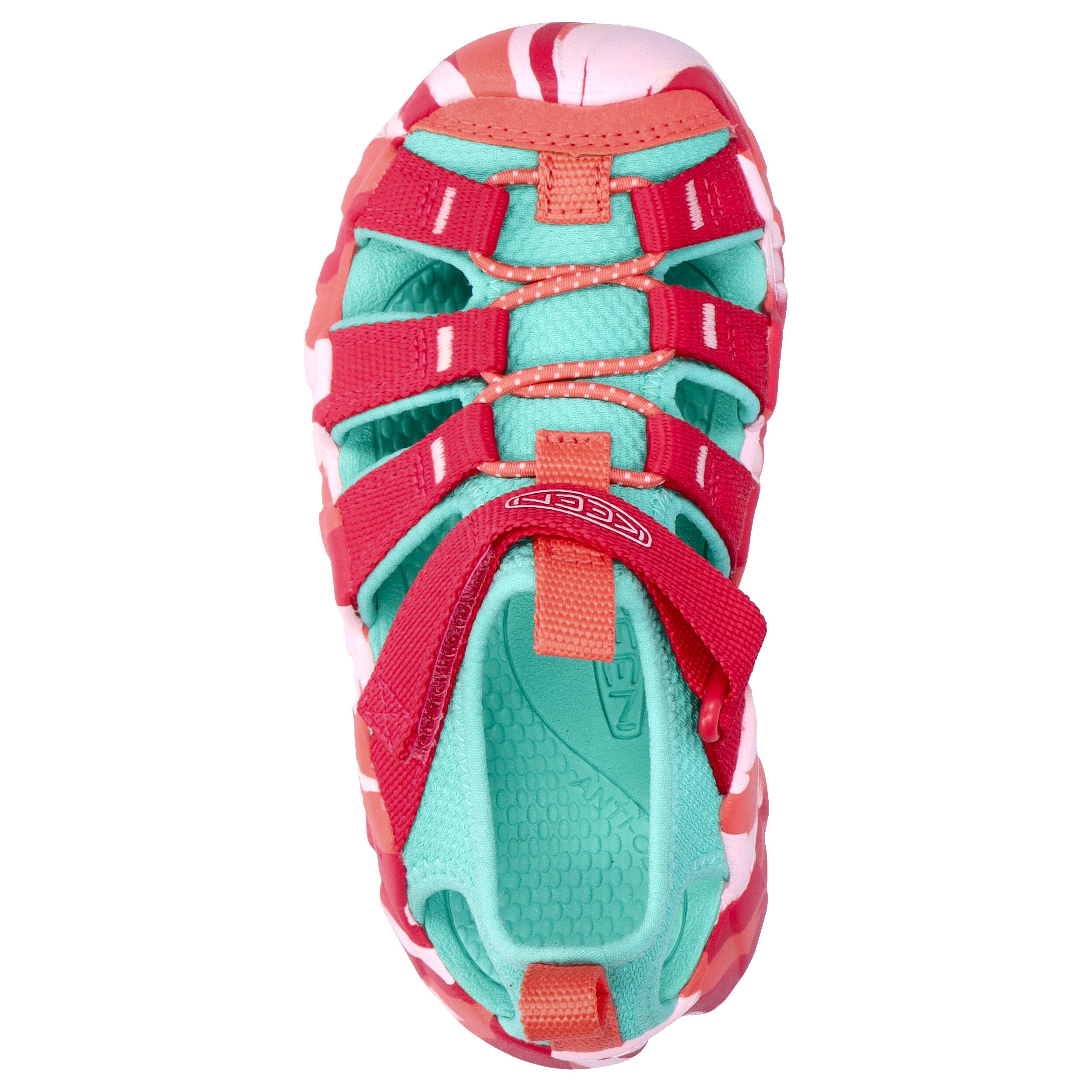 Keen Jr Hyperport H2 Raspberry/pool Blue Kids' Shoes 5/15
