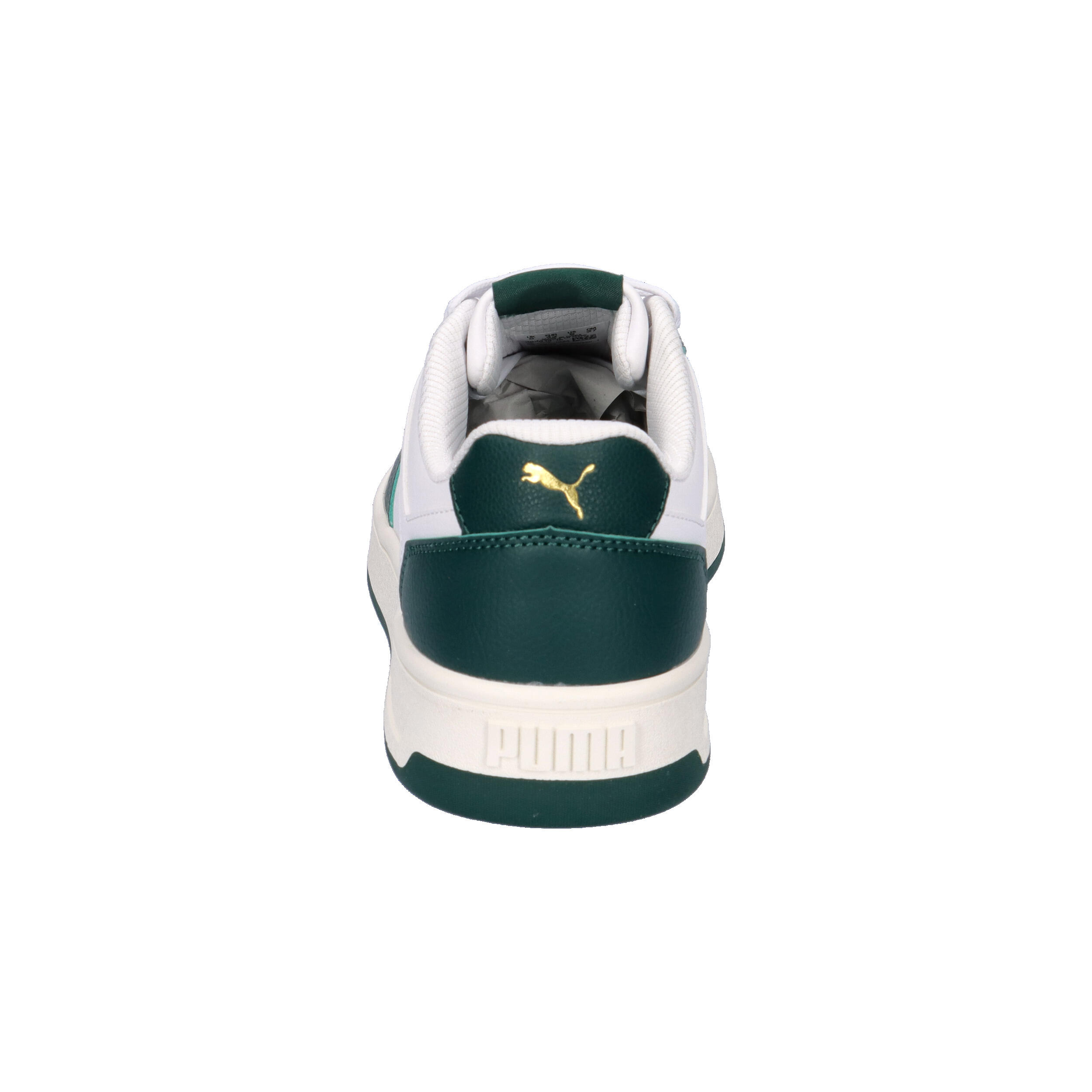 Court Classic Sneakers Erwachsene PUMA White Dark Myrtle Gold Green 13/15