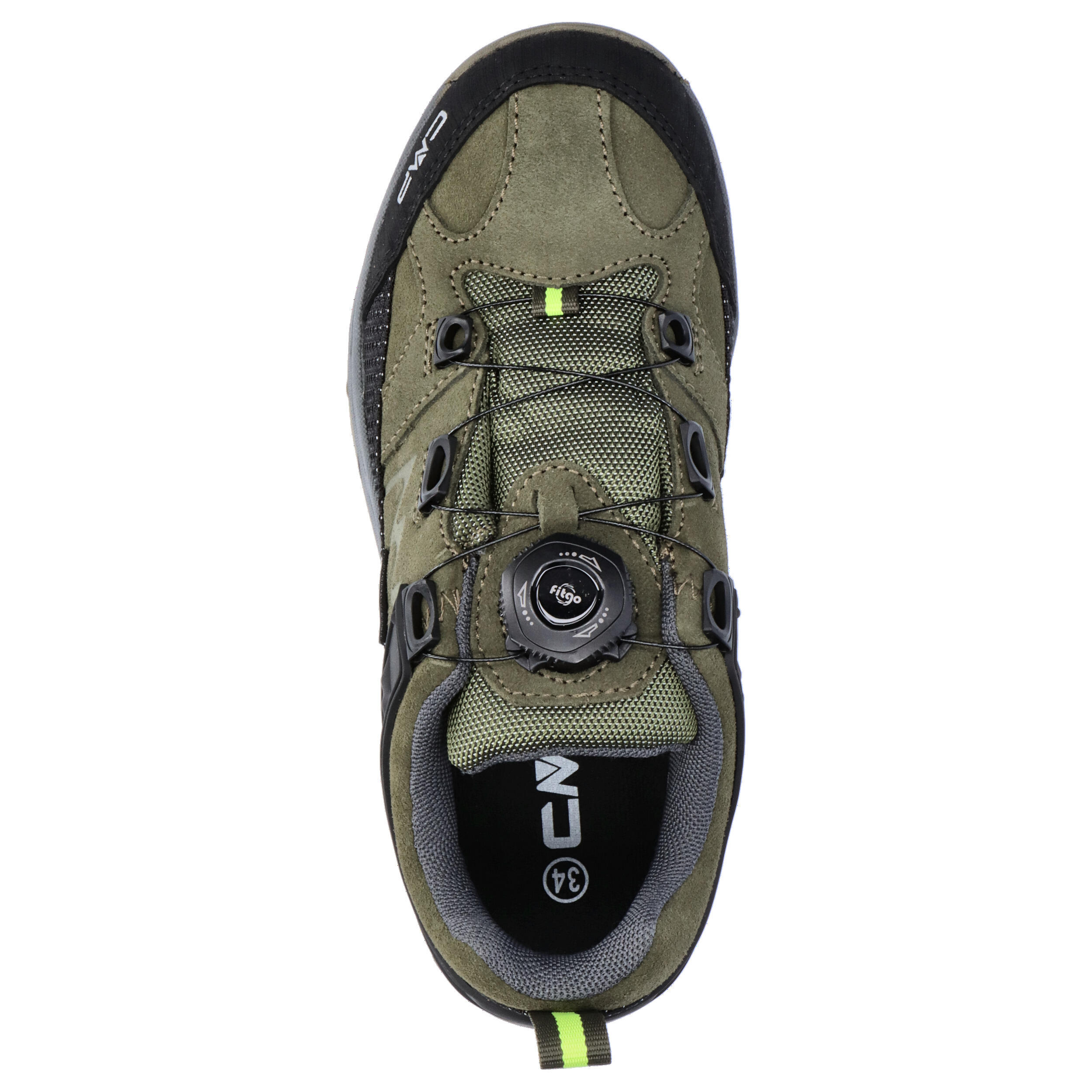 Chaussures de randonnée pour enfants KIRUNA FITGO LOW, en cuir imperméable 5/15