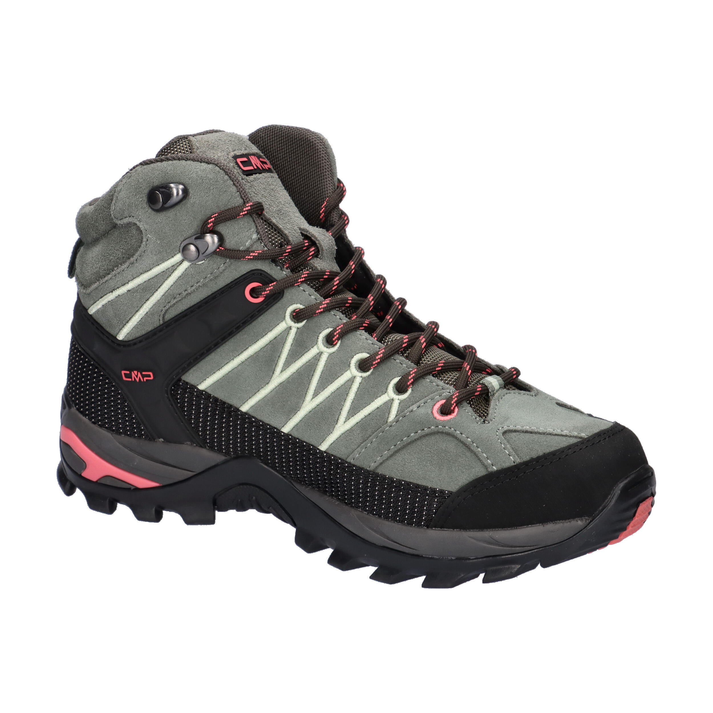 Buty trekkingowe damskie CMP RIGEL MID skóra wysokie wygodne wodoodporne 8/15