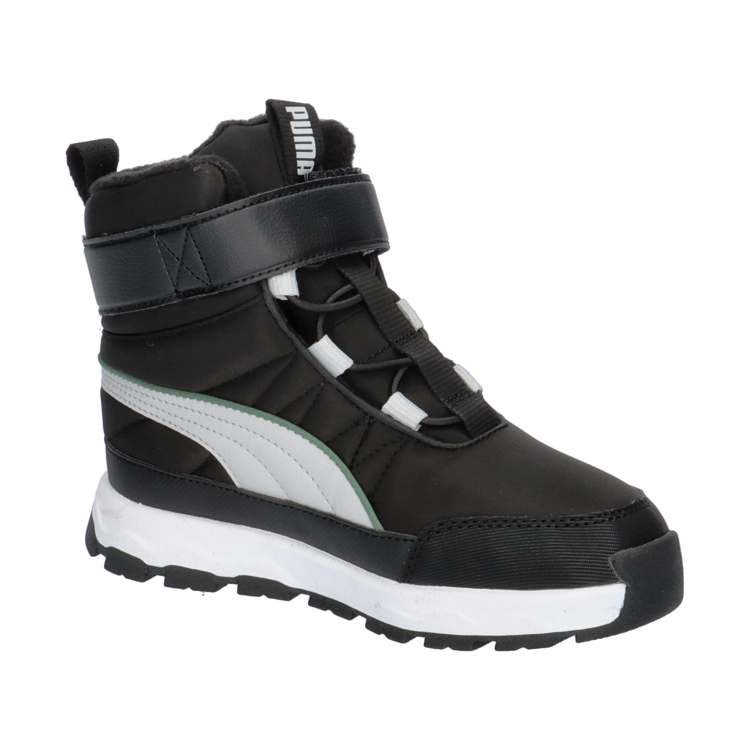 PUMA Evolve Puretex Stiefel Jugendliche PUMA Black Ash Gray White 8/15