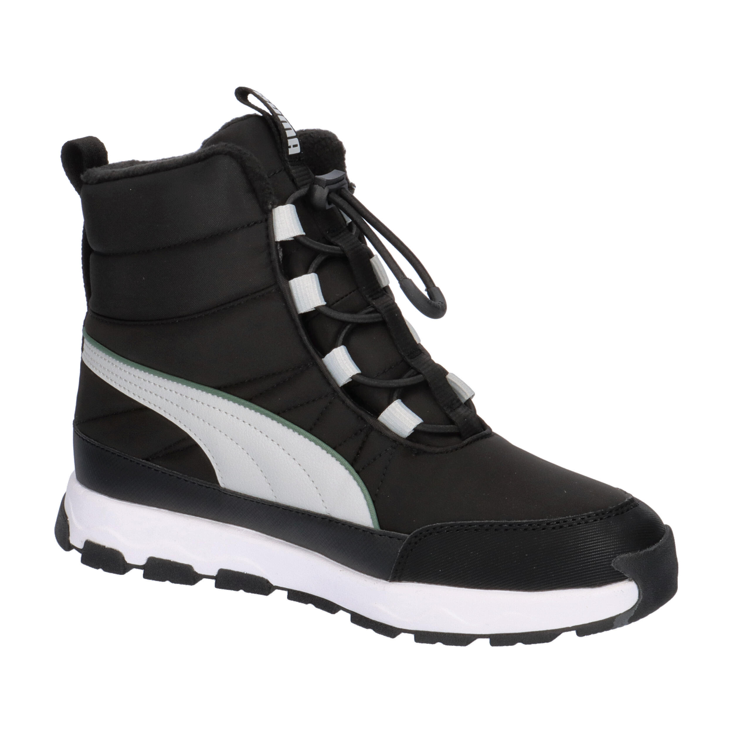 PUMA Evolve Puretex Stiefel Jugendliche PUMA Black Ash Gray White 8/15