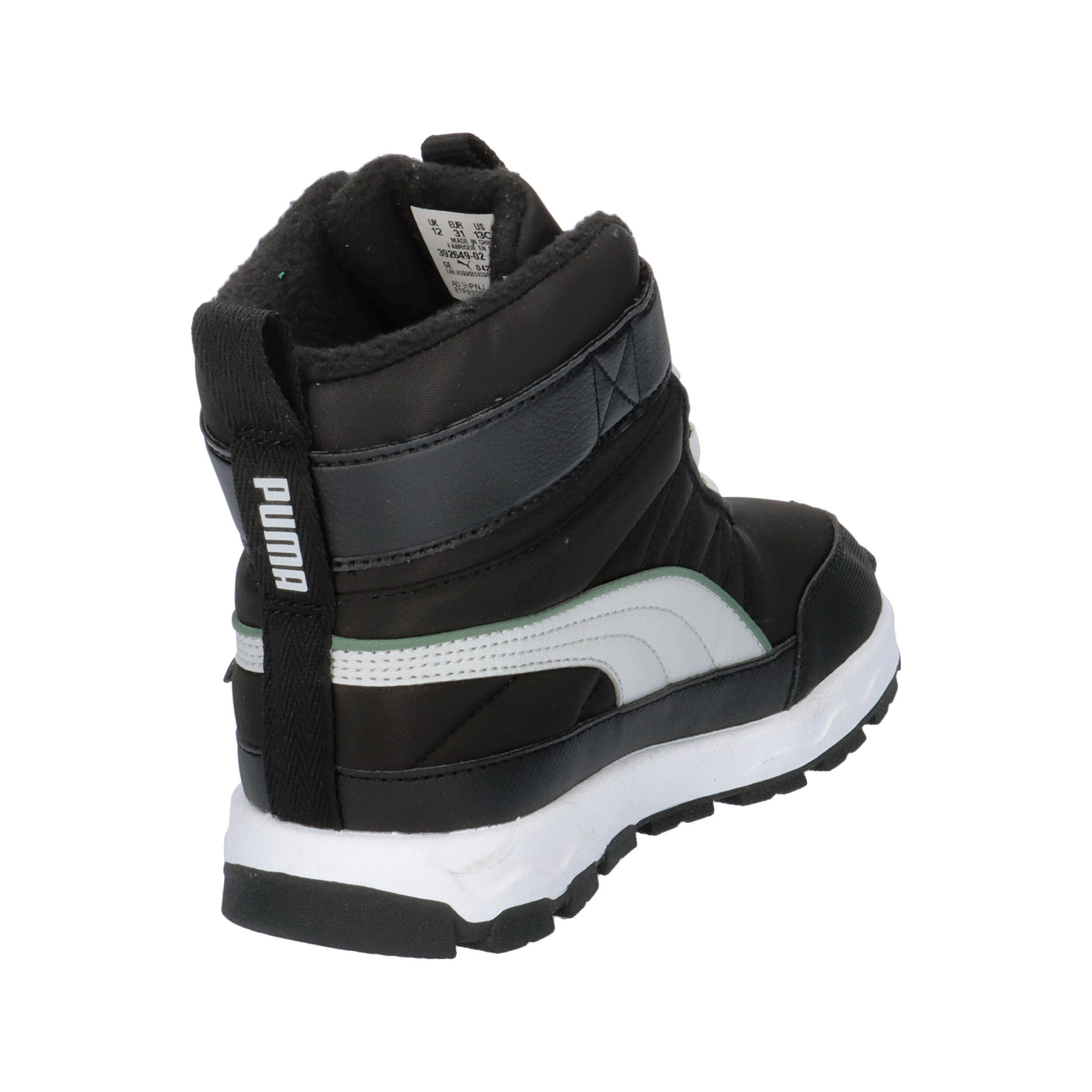 PUMA Evolve Puretex Stiefel Jugendliche PUMA Black Ash Gray White 14/15