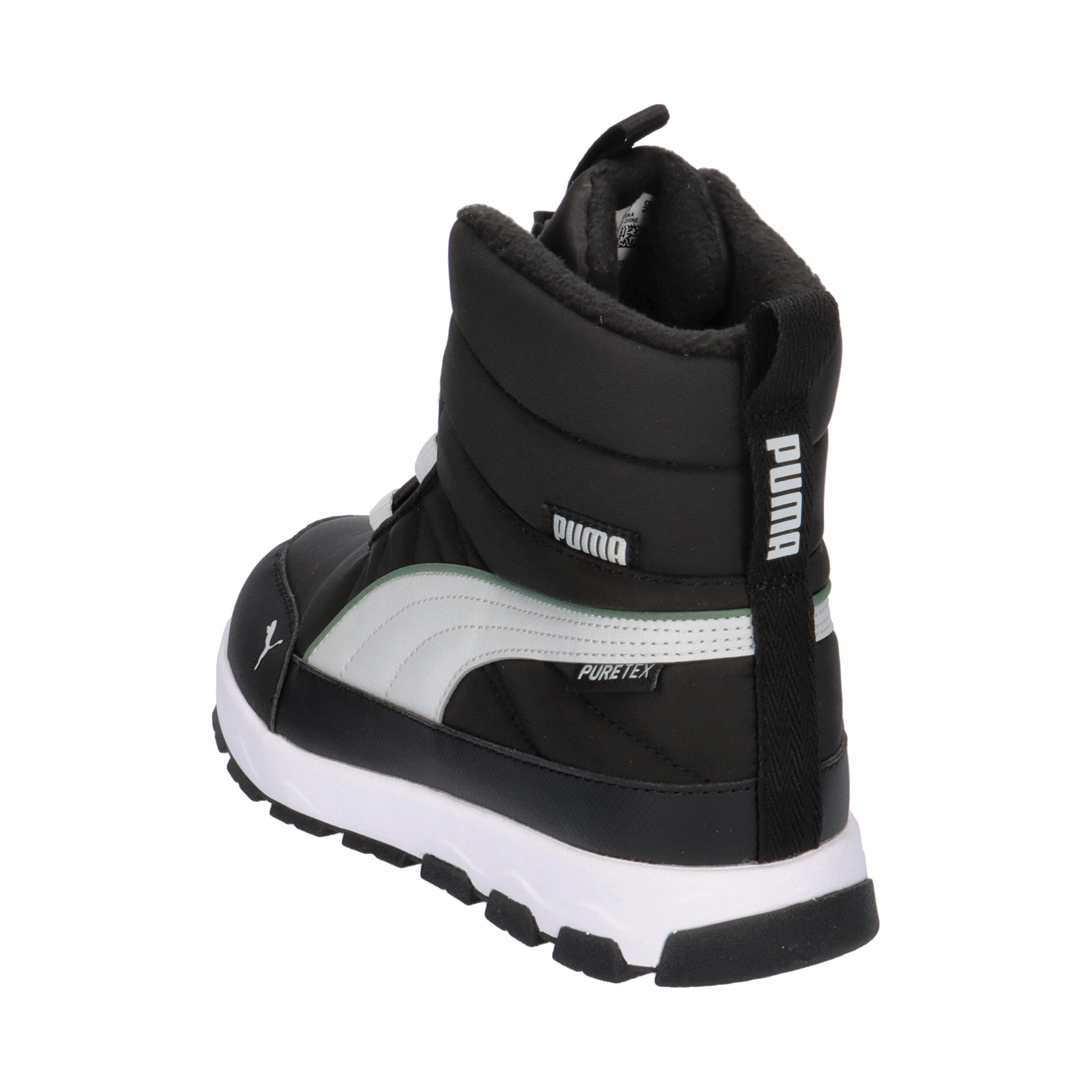 PUMA Evolve Puretex Stiefel Jugendliche PUMA Black Ash Gray White 12/15