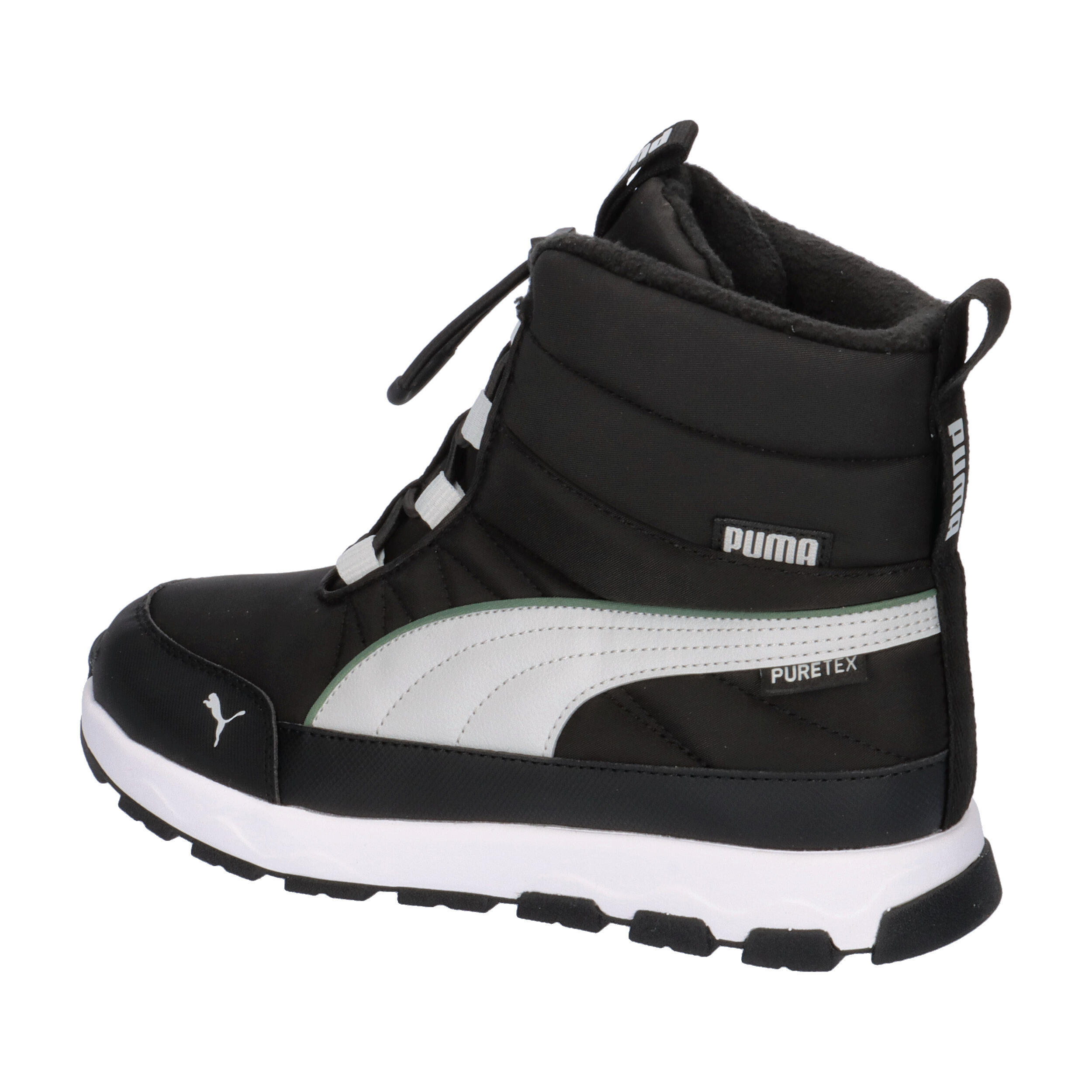 PUMA Evolve Puretex Stiefel Jugendliche PUMA Black Ash Gray White 11/15