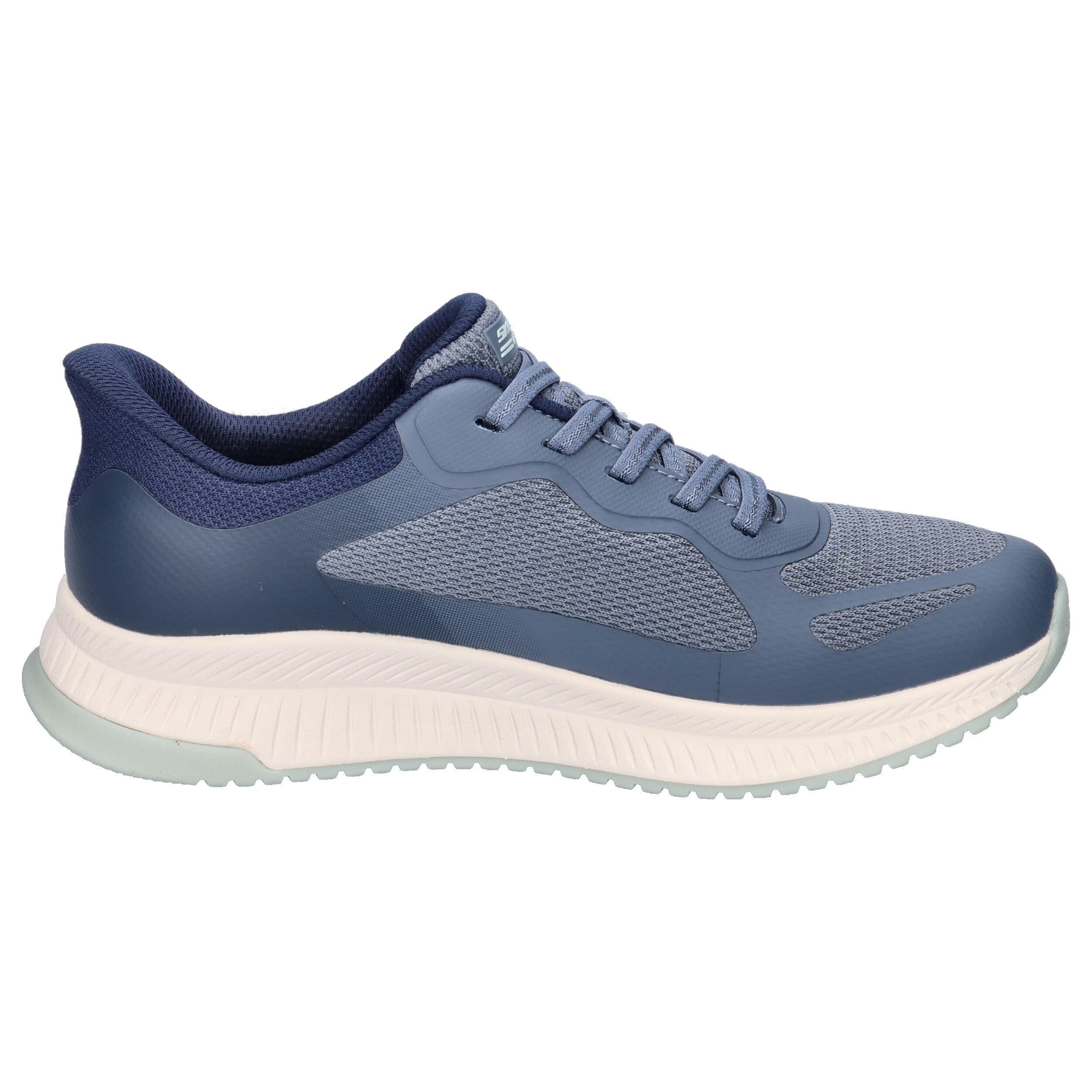 Zapatillas Mujer Skechers Bobs Squad 4 - Staple Look Azul 7/15