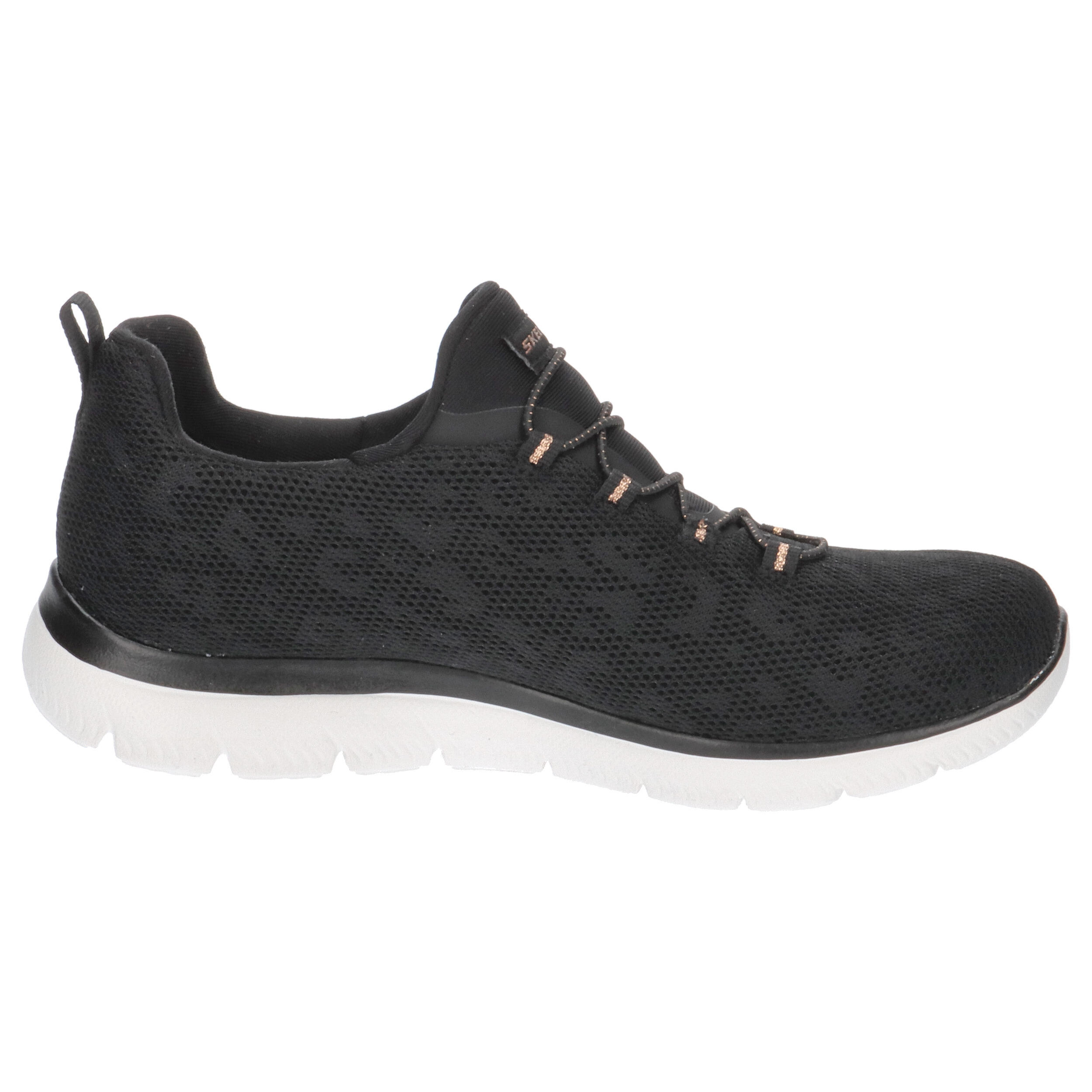 Zapatillas Skechers Summits-Leopard Spot, Negro, Mujer 7/15