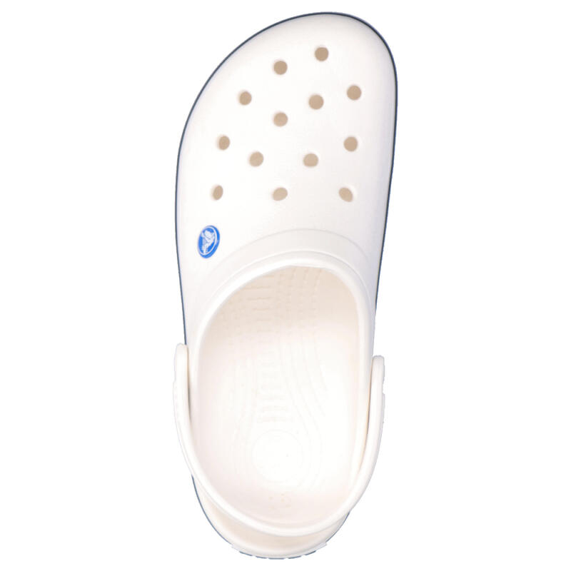 Slapi unisex Crocs Crocband, Alb