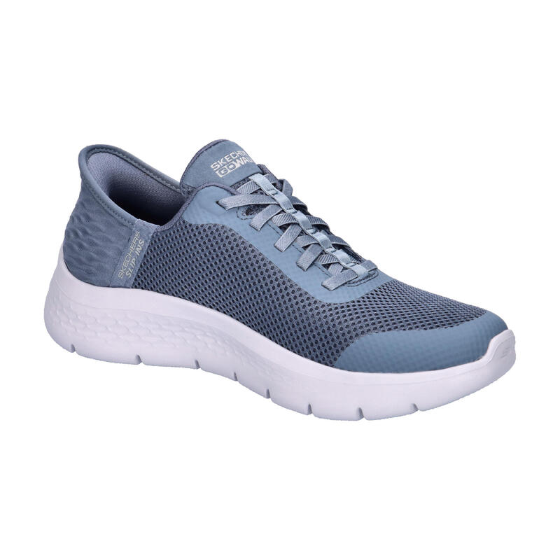 Pantofi Sport Skechers Model Go Walk Flex Grand Entry Culoare Albastru