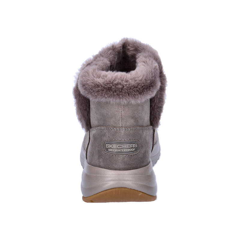 Ghete femei Skechers On-the-go Stellar - Cozy Step, Gri