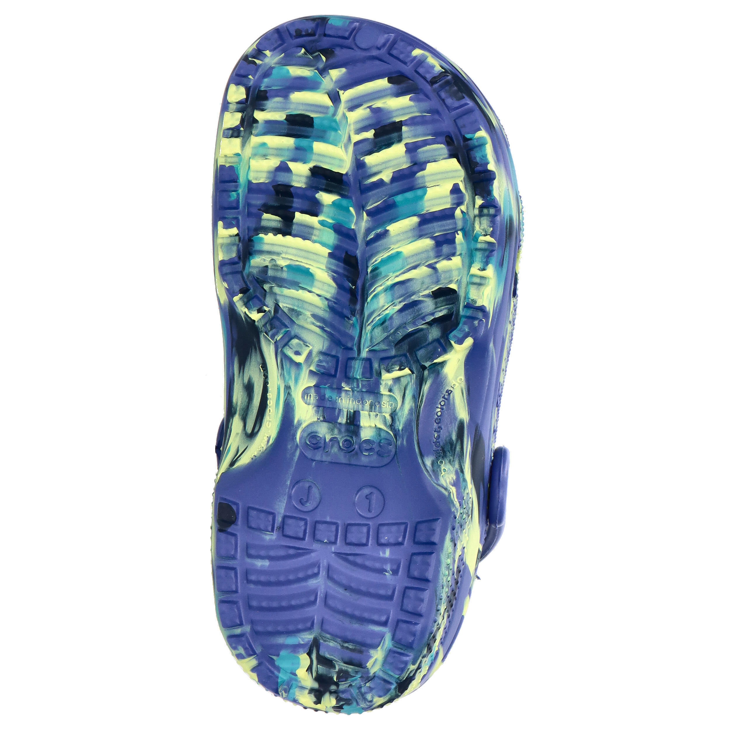 Crocs Kinder Sandale Classic Marbled Clog K 207464 6/15