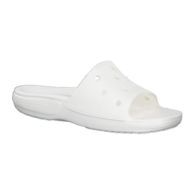 Slapi unisex Crocs Classic Slide, Alb