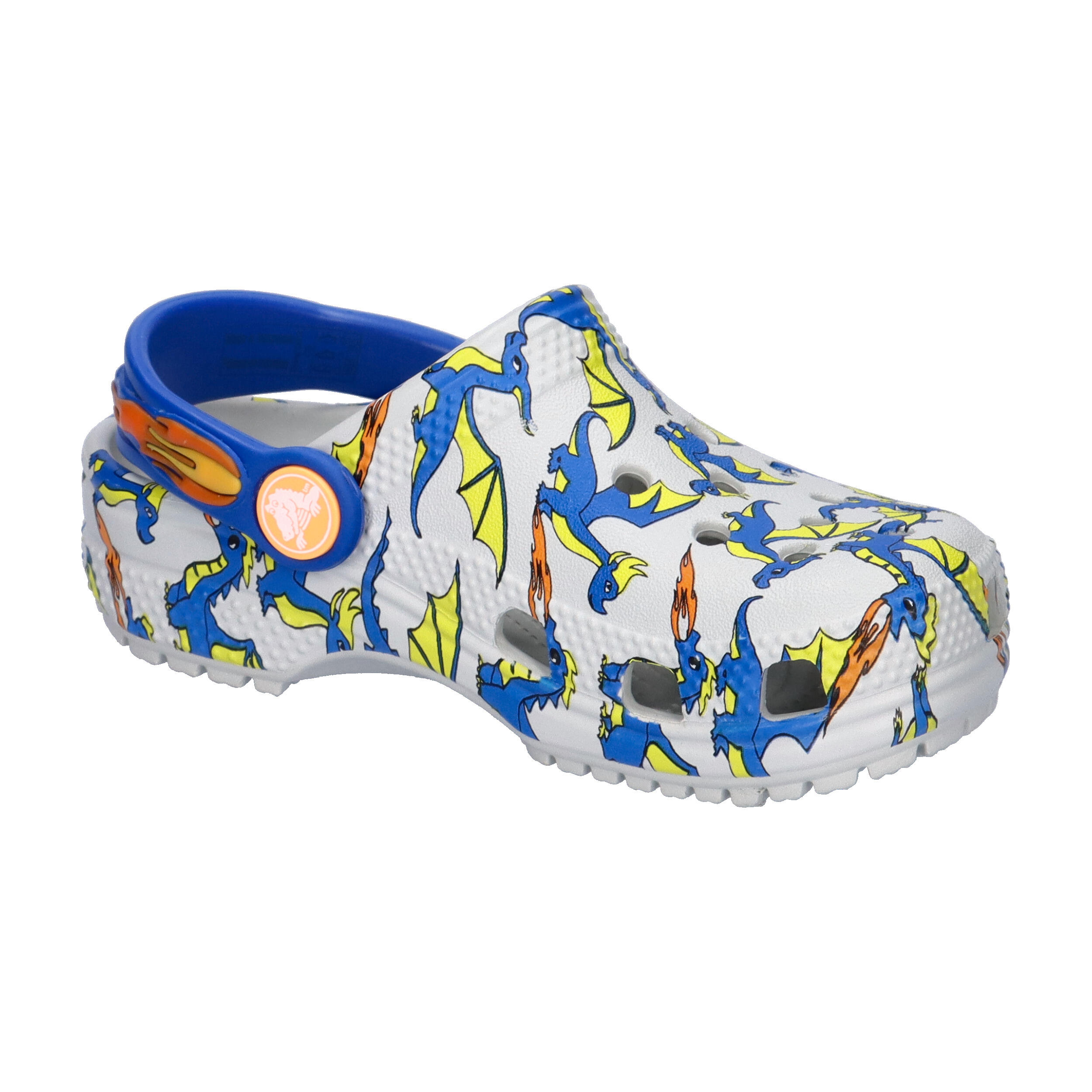 Crocs Kinder Sandale Classic Dragon Graphic Clog T 212514 8/15