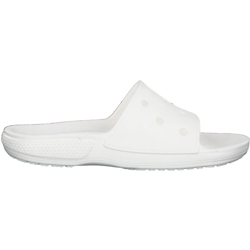 Slapi unisex Crocs Classic Slide, Alb