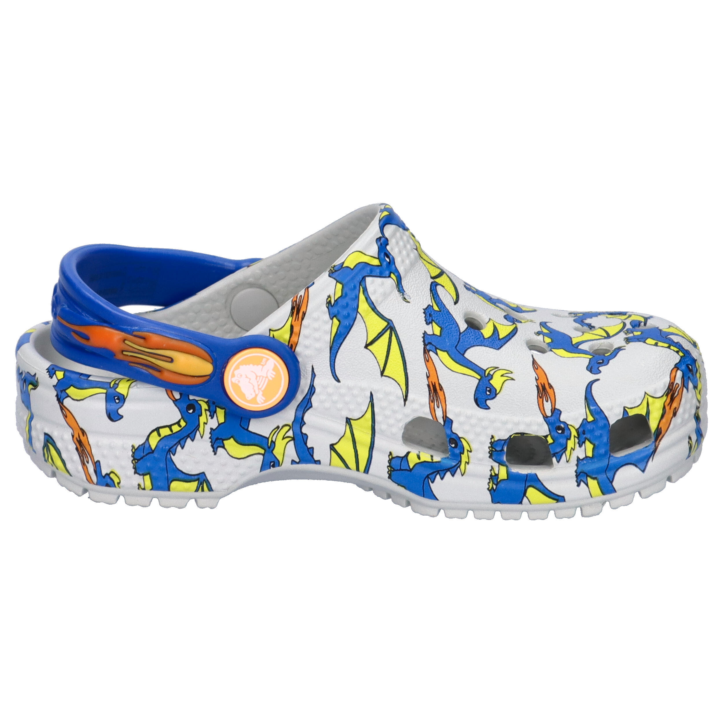 Crocs Kinder Sandale Classic Dragon Graphic Clog T 212514 7/15