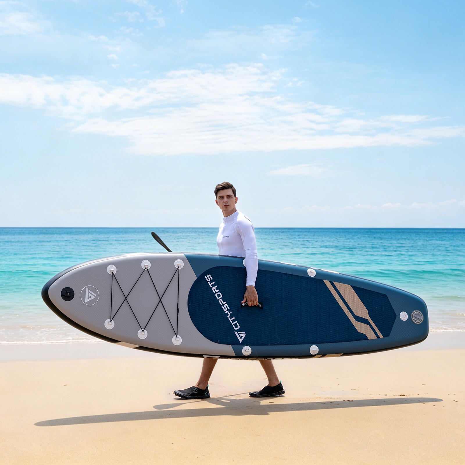 SUP Board, Set di paddleboard gonfiabili, tavola da stand up paddle 6/8