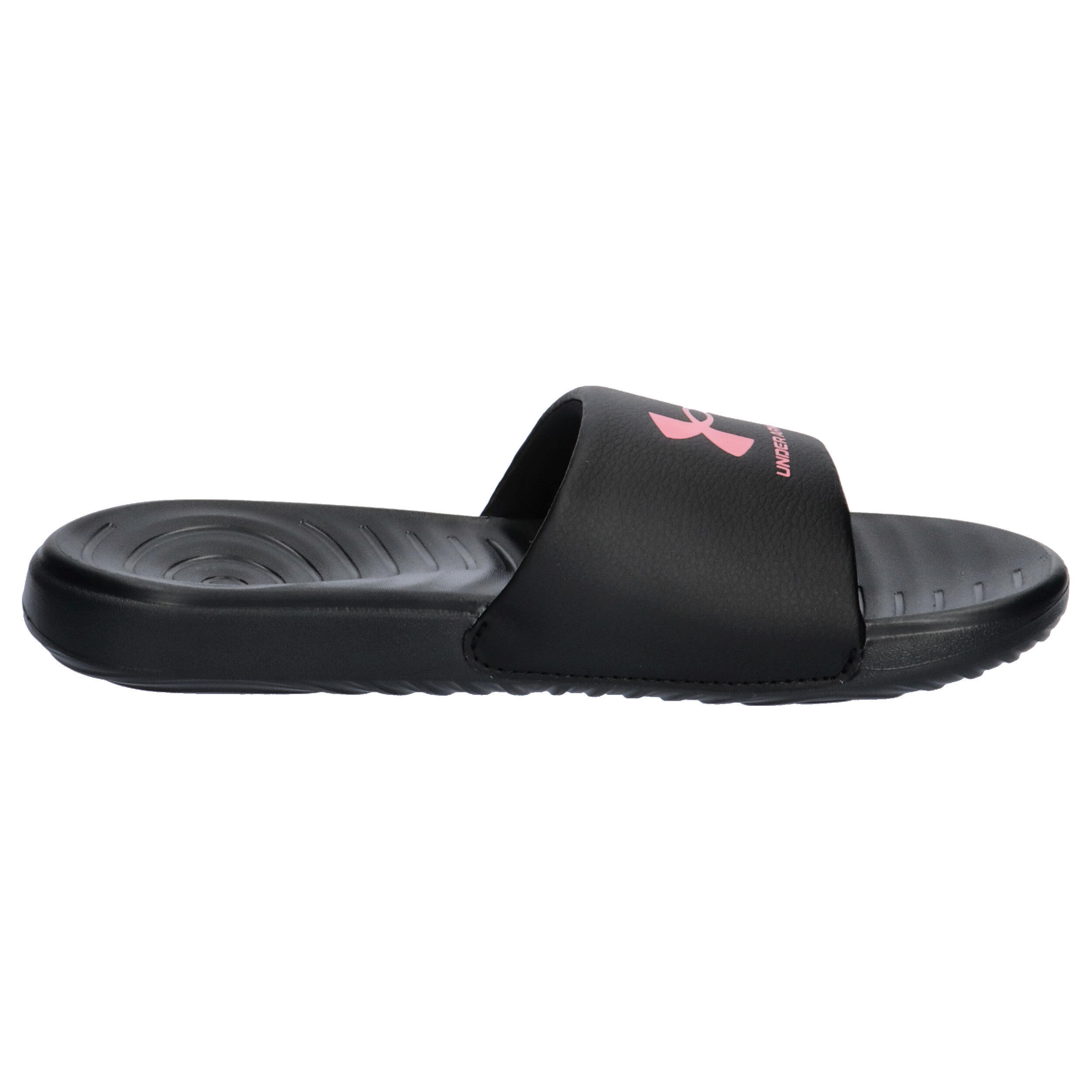 Chanclas Under Armour Ansa Fix Negras/Rosas para Mujer 7/15