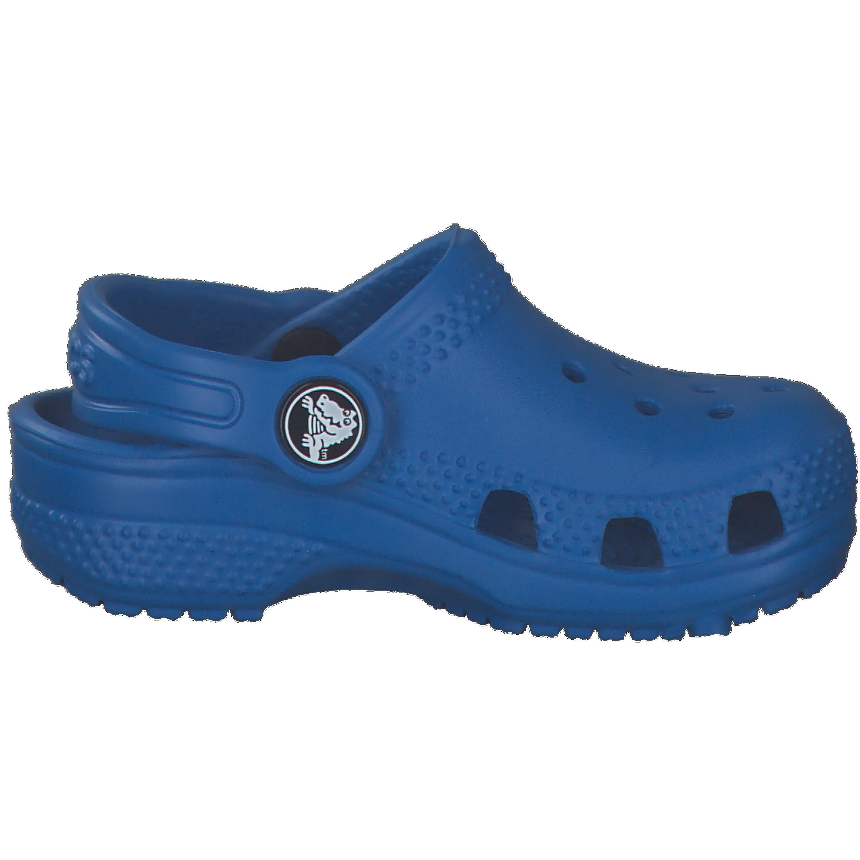 Chinelos Crocs Modelo Classic Clog T Cor Azul 7/15