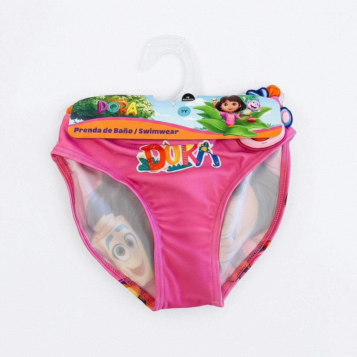 Bas de maillot de bain enfant Dora l'exploratrice, en polyester et élasthanne 5/6