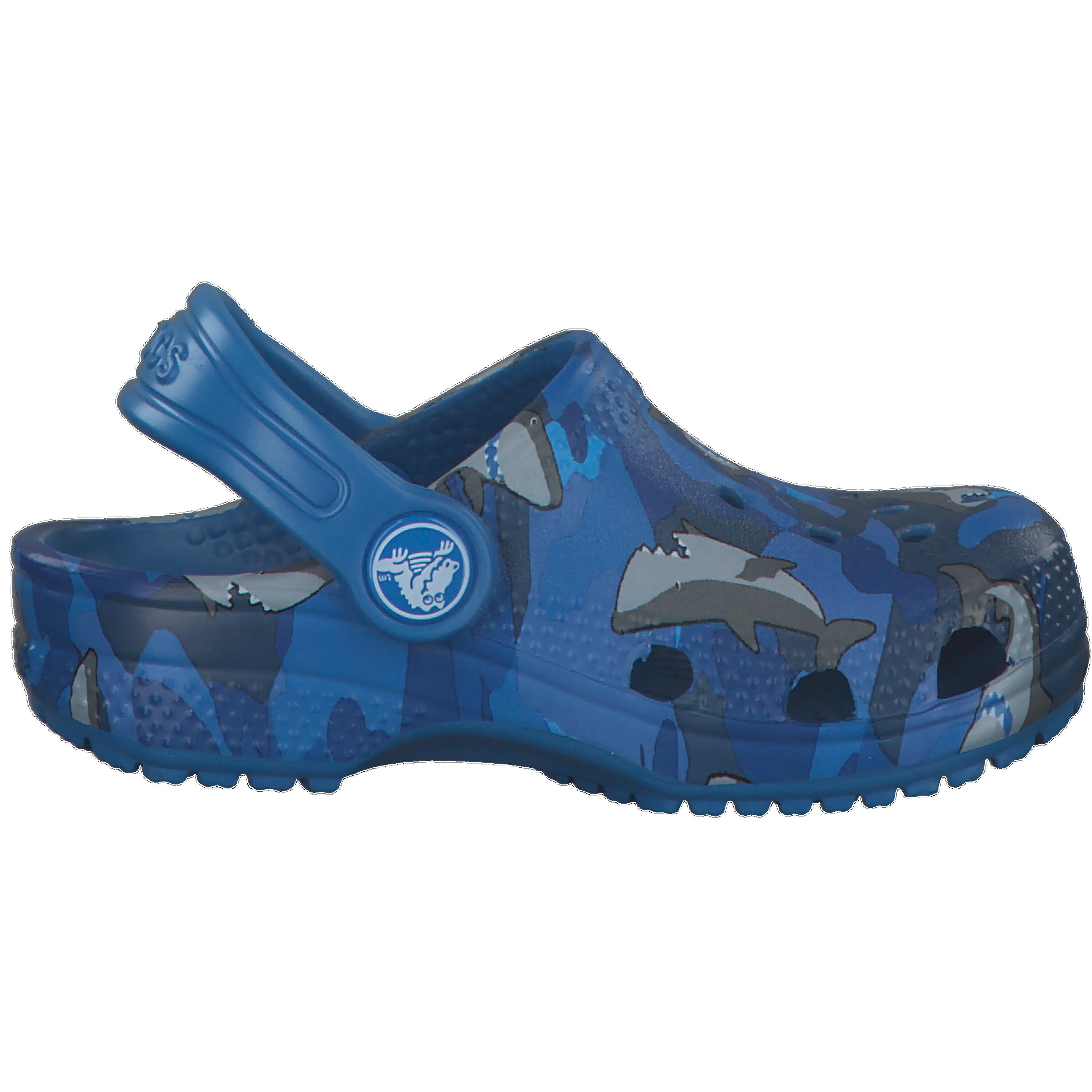 Crocs Kinder Schuhe Preschool Classic Shark Clog 206147 7/15